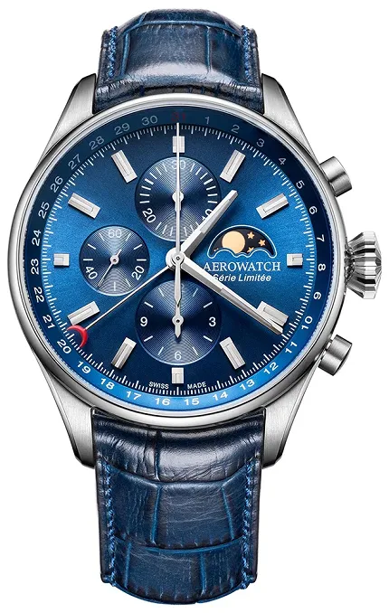 Aerowatch A-69989-AA03 Les Grandes Classiques LES GRANDES CLASSIQUES AUTOMATIQUE LIMITED EDITION - zdjęcie 1