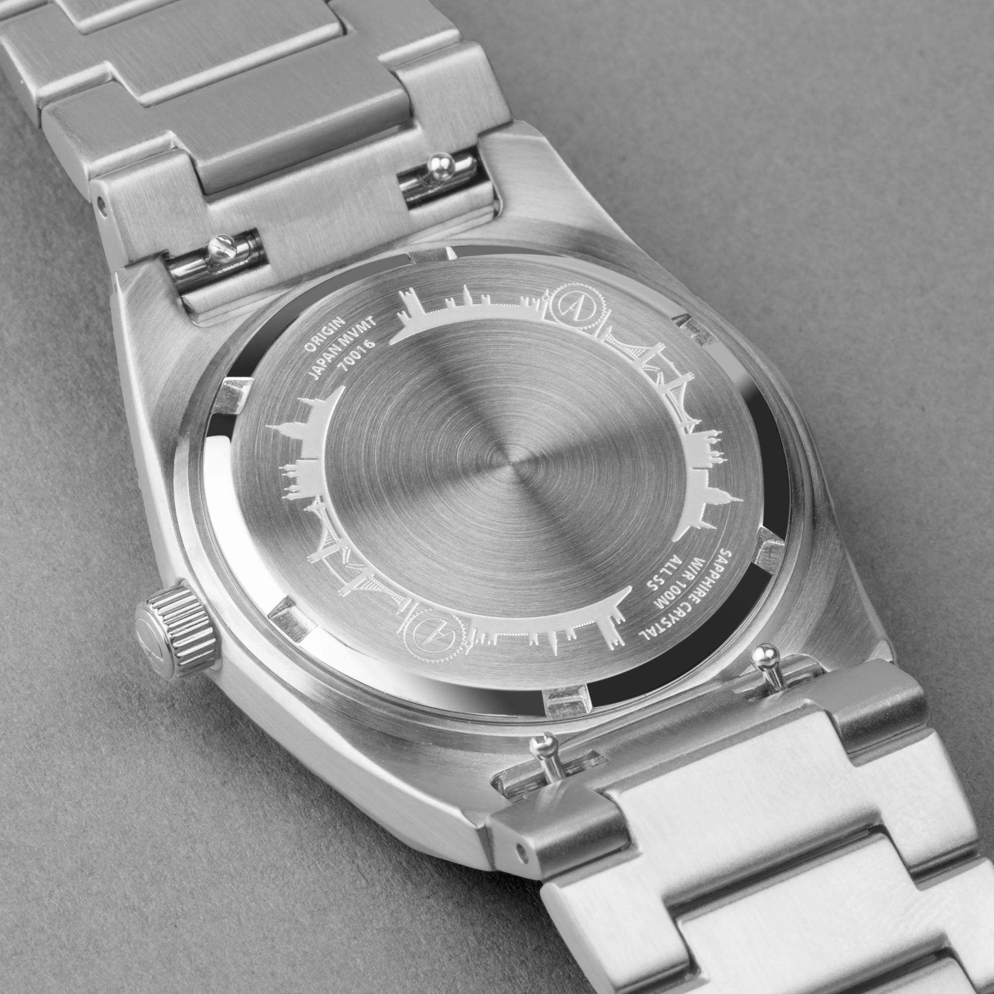 Accurist 70016 Origin 34mm - Silver Origin klasyczny zegarek srebrny - miniatura 9