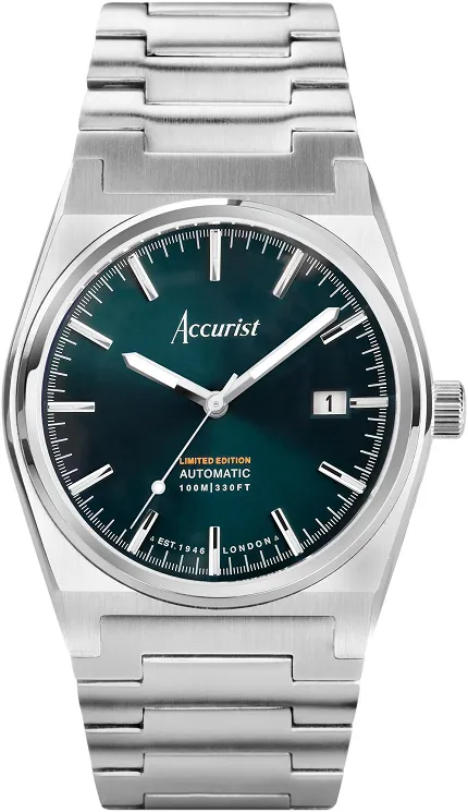 Accurist 70029 Origin Origin Automatic Limited Edition 41mm - Dark Teal - zdjęcie 1