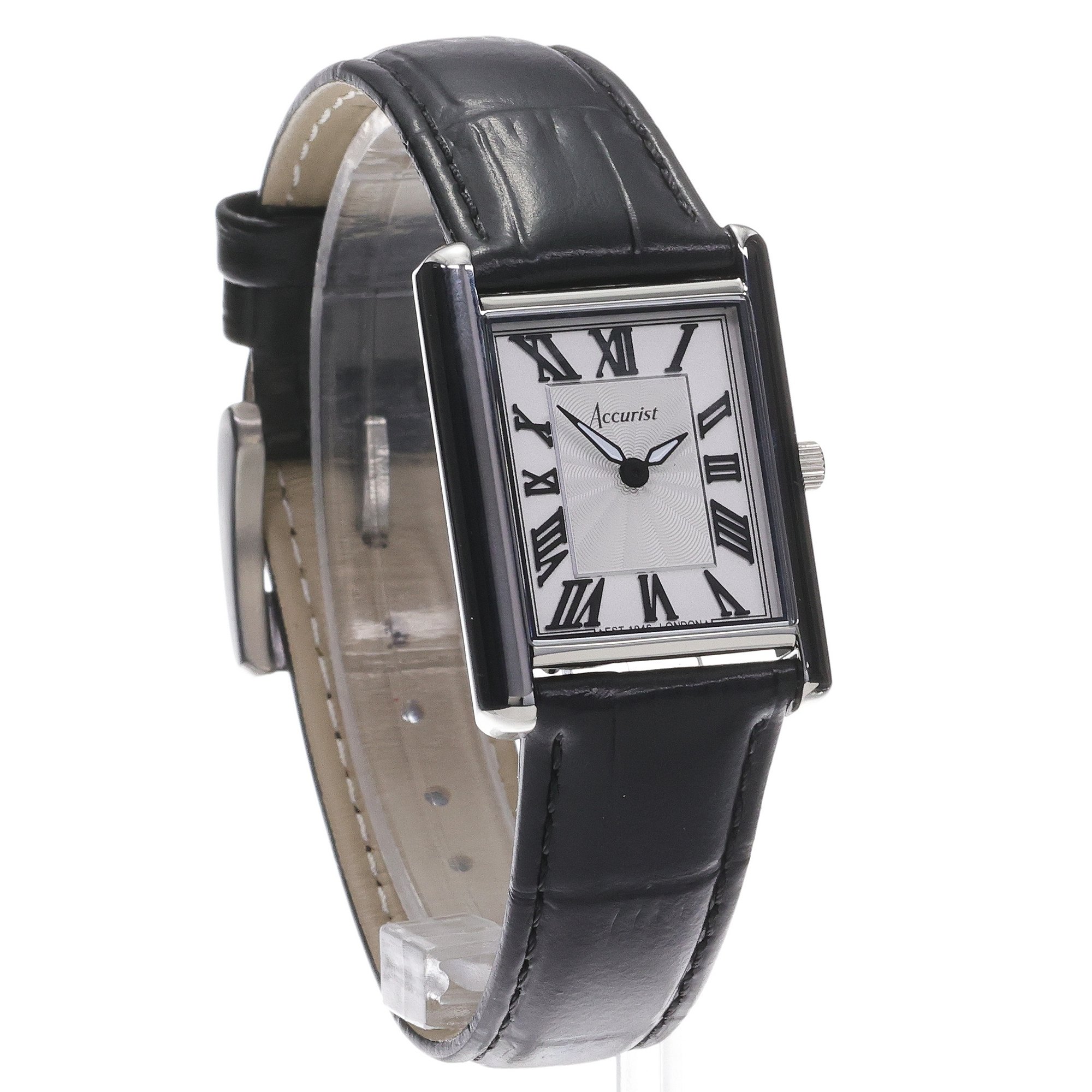 Accurist 71001 zegarek damski klasyczny Rectangle pasek