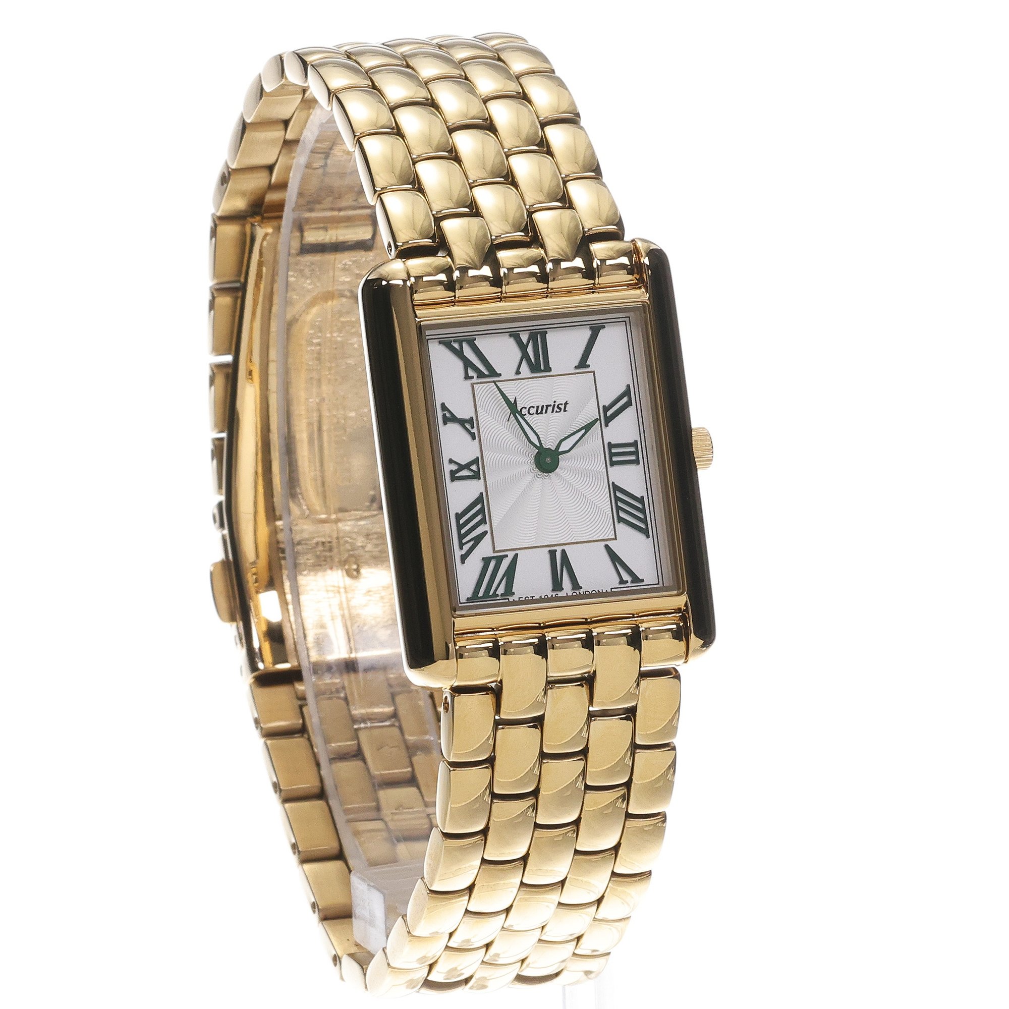 Accurist 71008 zegarek damski klasyczny Rectangle bransoleta - miniatura 3
