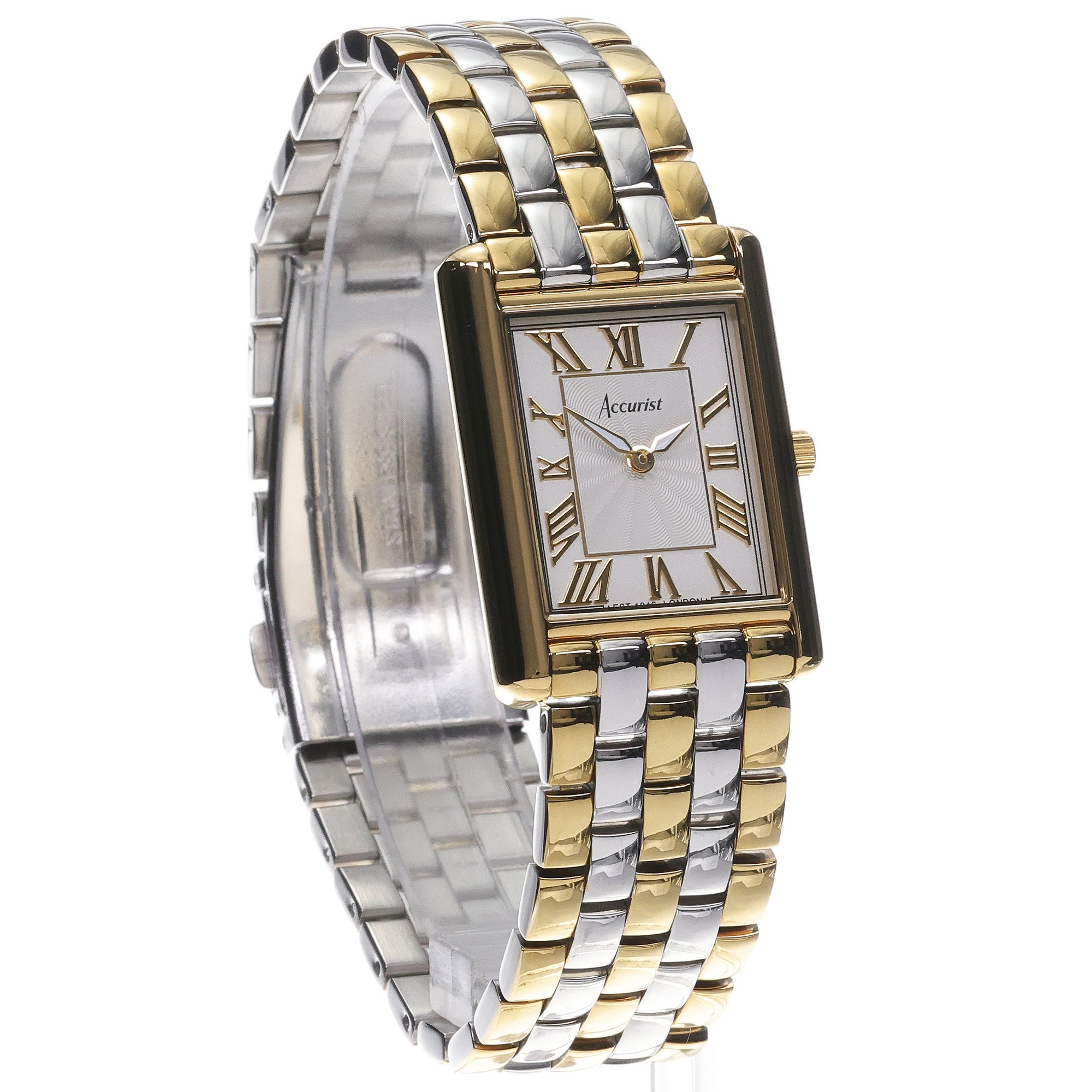 Accurist 71009 zegarek damski klasyczny Rectangle bransoleta - miniatura 3