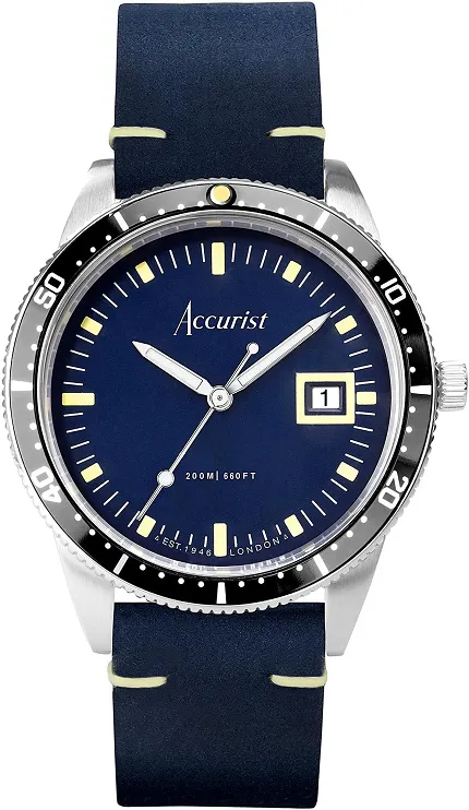 Accurist 72002 Dive 42mm - Windermere Blue - zdjęcie 1