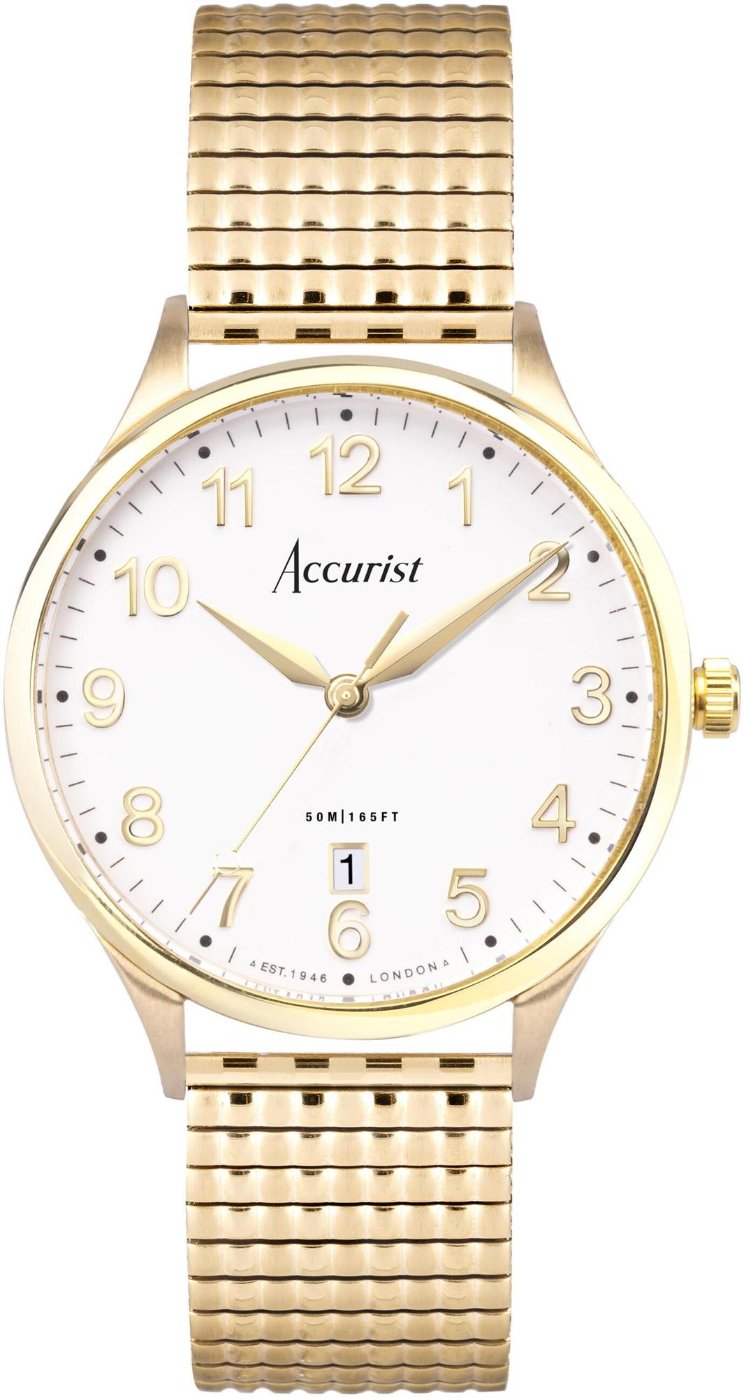 Accurist Classic 37mm - White 73001X