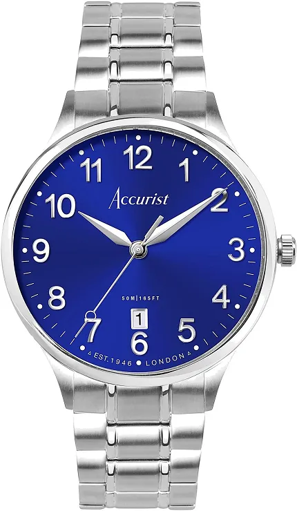 Accurist 73003 Classic 37mm - Windsor Blue - zdjęcie 1