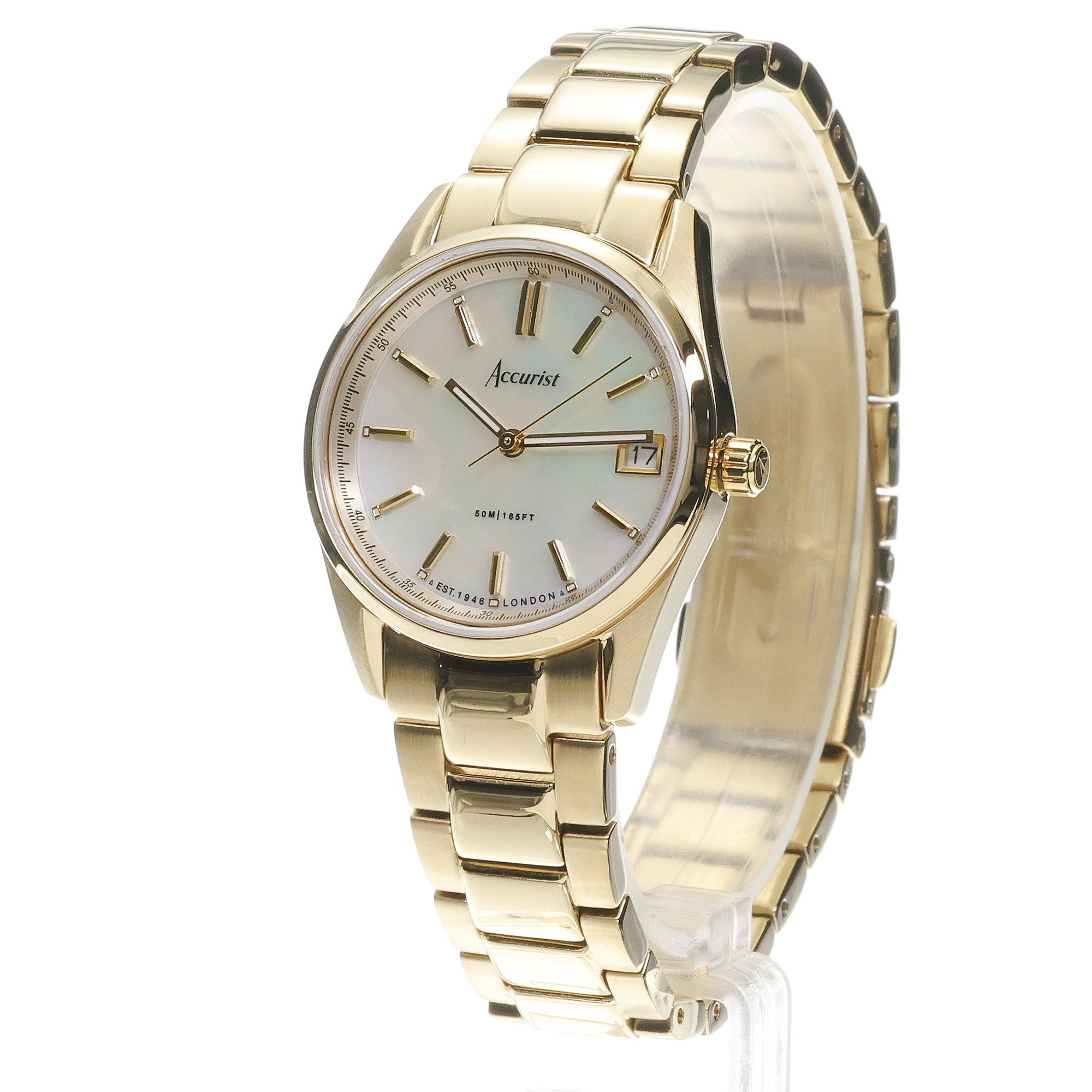Accurist 74005 zegarek damski Everyday złoty - miniatura 2