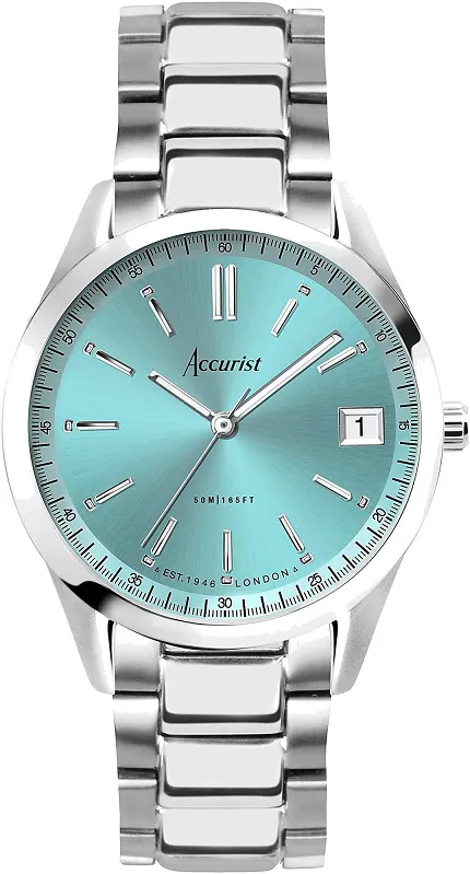 Accurist 74008 Everyday 36mm - Cambridge Blue - zdjęcie 1