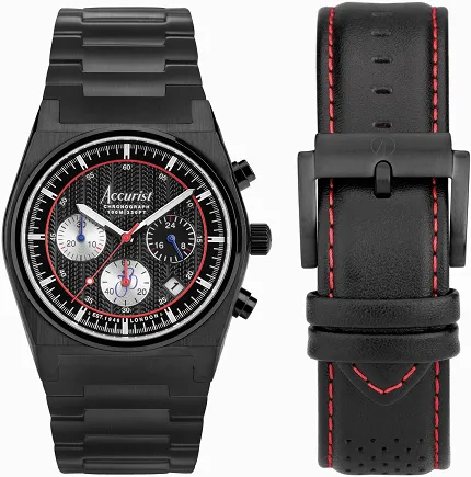 Accurist 89012 Origin x Tour of Britain Limited Edition Chronograph Limited Edition 41mm - Gift Set - zdjęcie 1