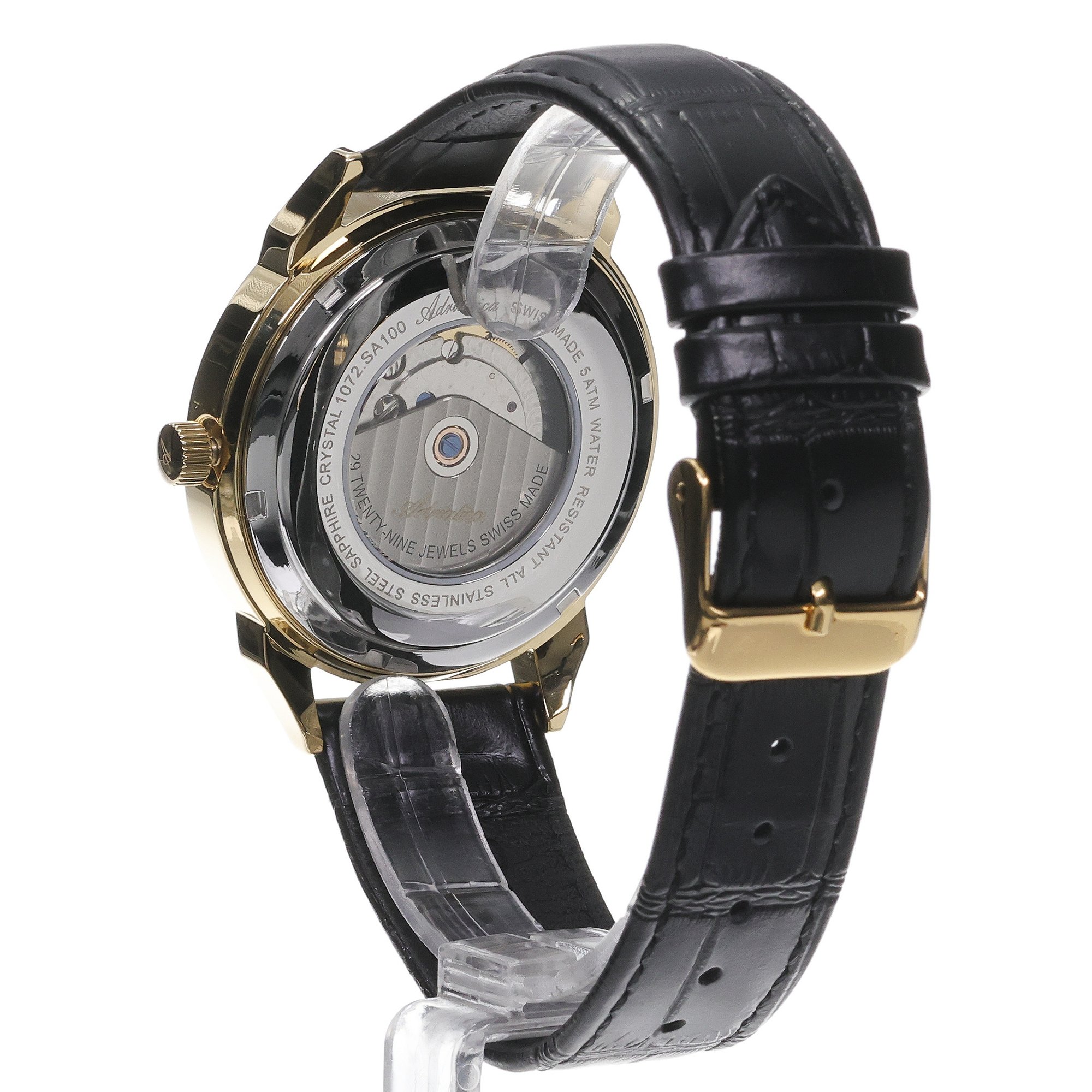 Adriatica A10721216A zegarek męski klasyczny Automatic pasek - miniatura 4