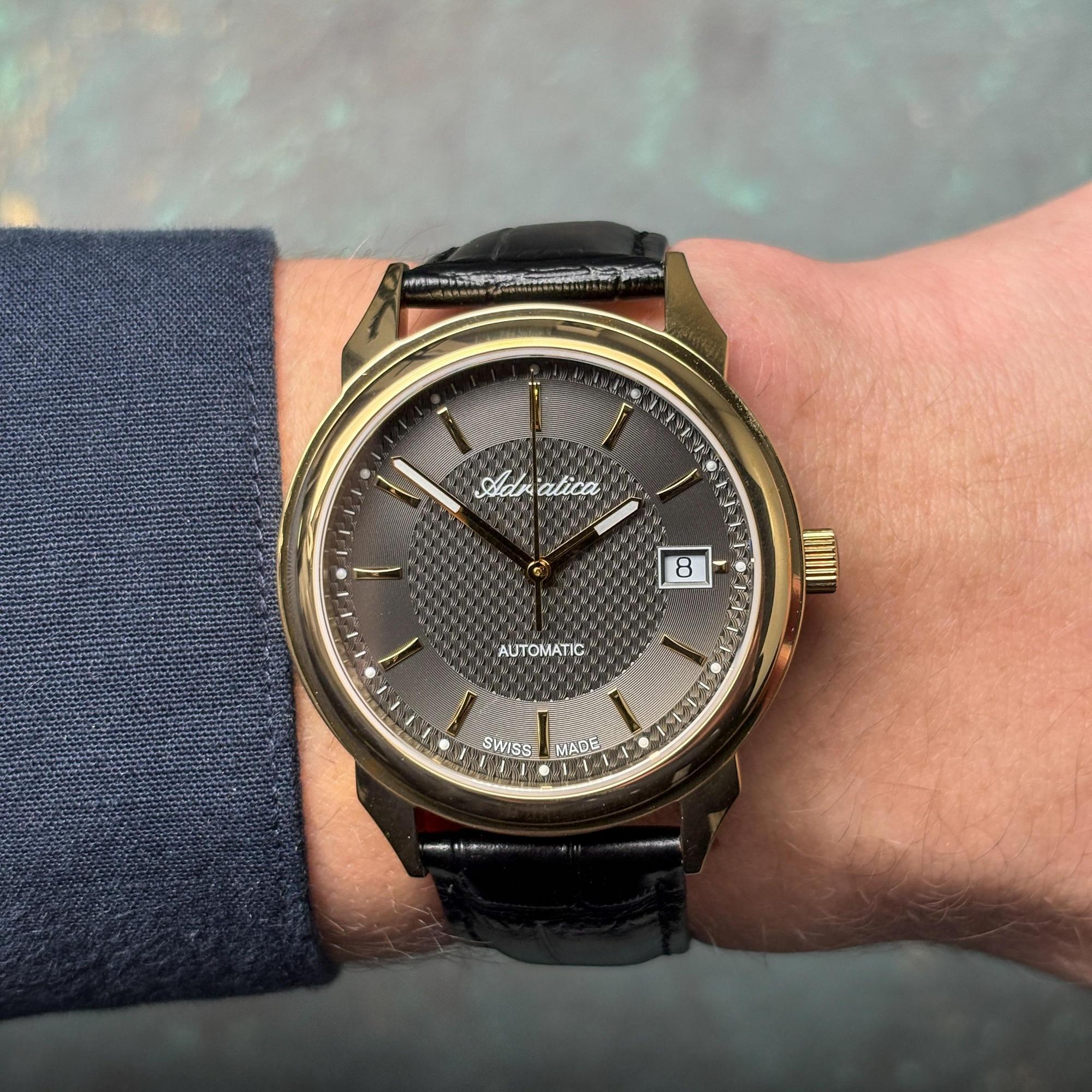 Adriatica A10721216A zegarek SWISS MADE - szwajcarskie Automatic - miniatura 13