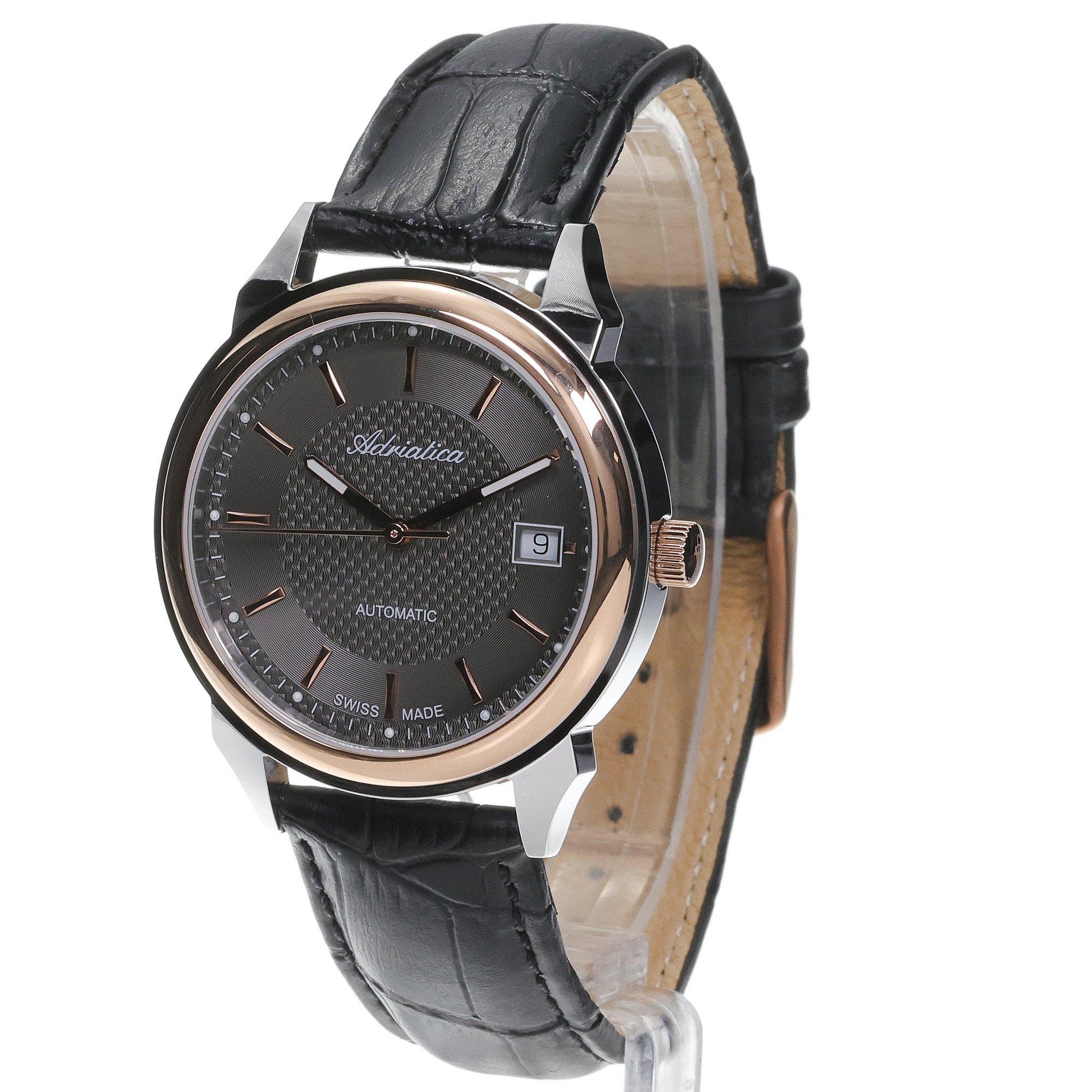 Adriatica A1072R216A zegarek męski Automatic srebrny