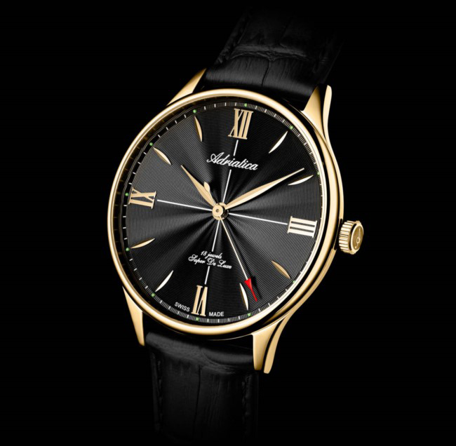 Adriatica A12301266MXL męski zegarek Automatic pasek - miniatura 5