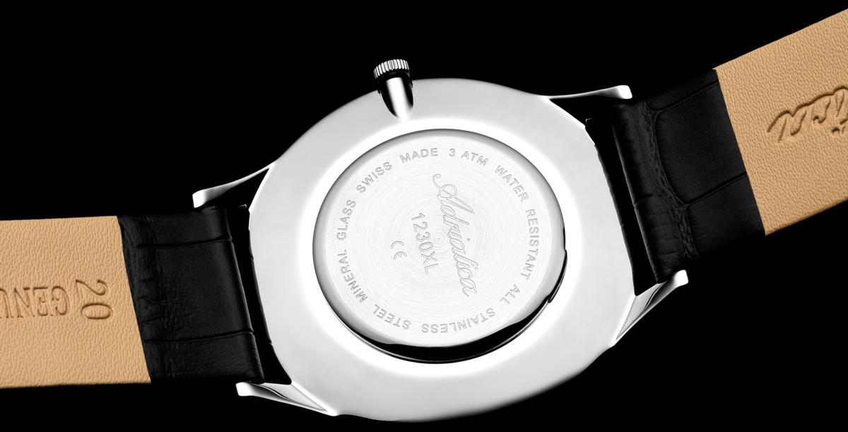Adriatica A12305263QXL Pasek Classic zegarek męski klasyczny mineralne
