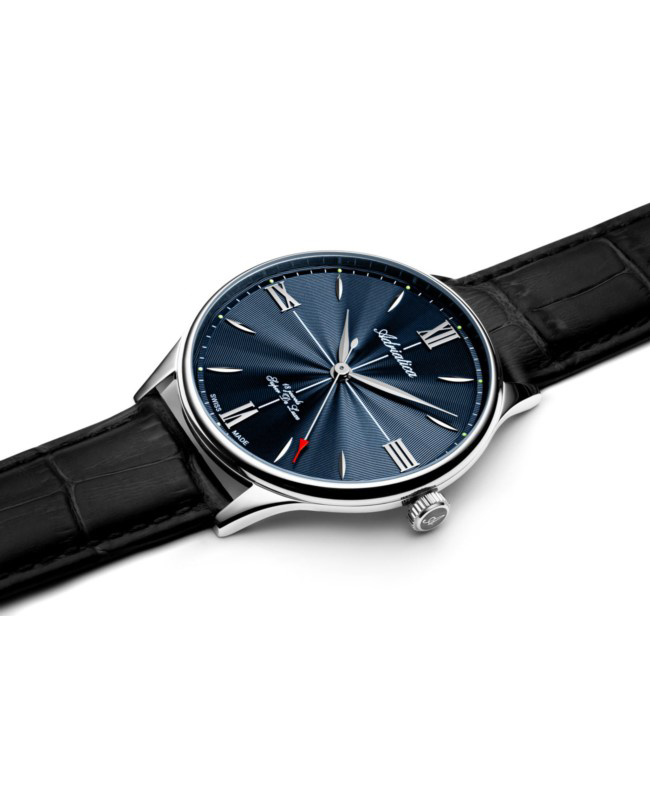 Adriatica A12305265MXL Automatic zegarek męski klasyczny szafirowe