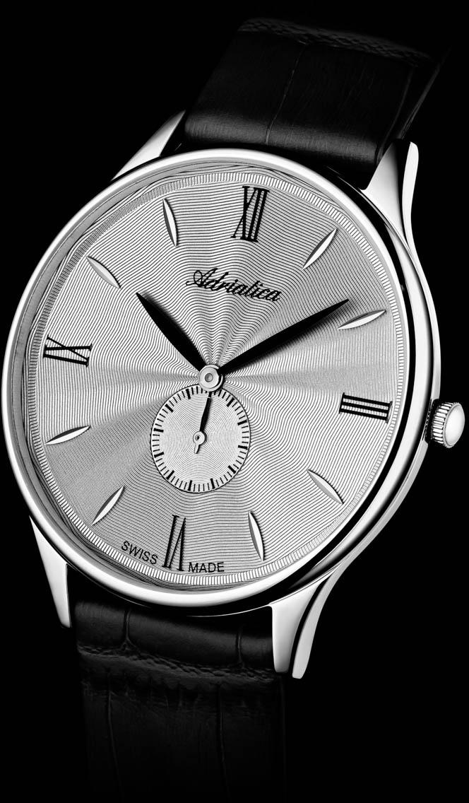 Adriatica A12305267QXL Pasek Classic zegarek męski klasyczny mineralne - miniatura 8