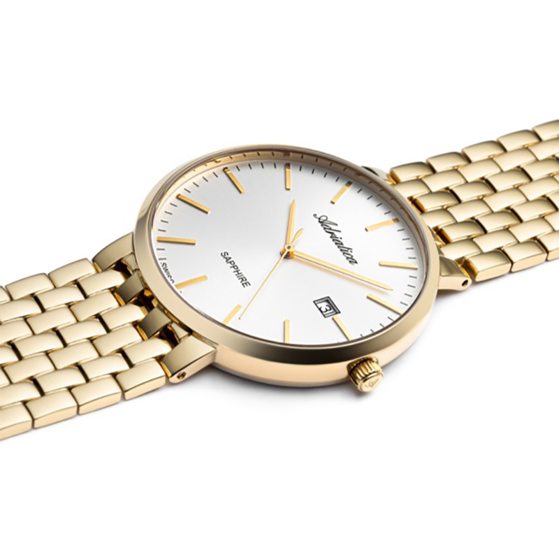 Adriatica A12811113Q zegarek męski elegancki Bransoleta bransoleta - miniatura 5