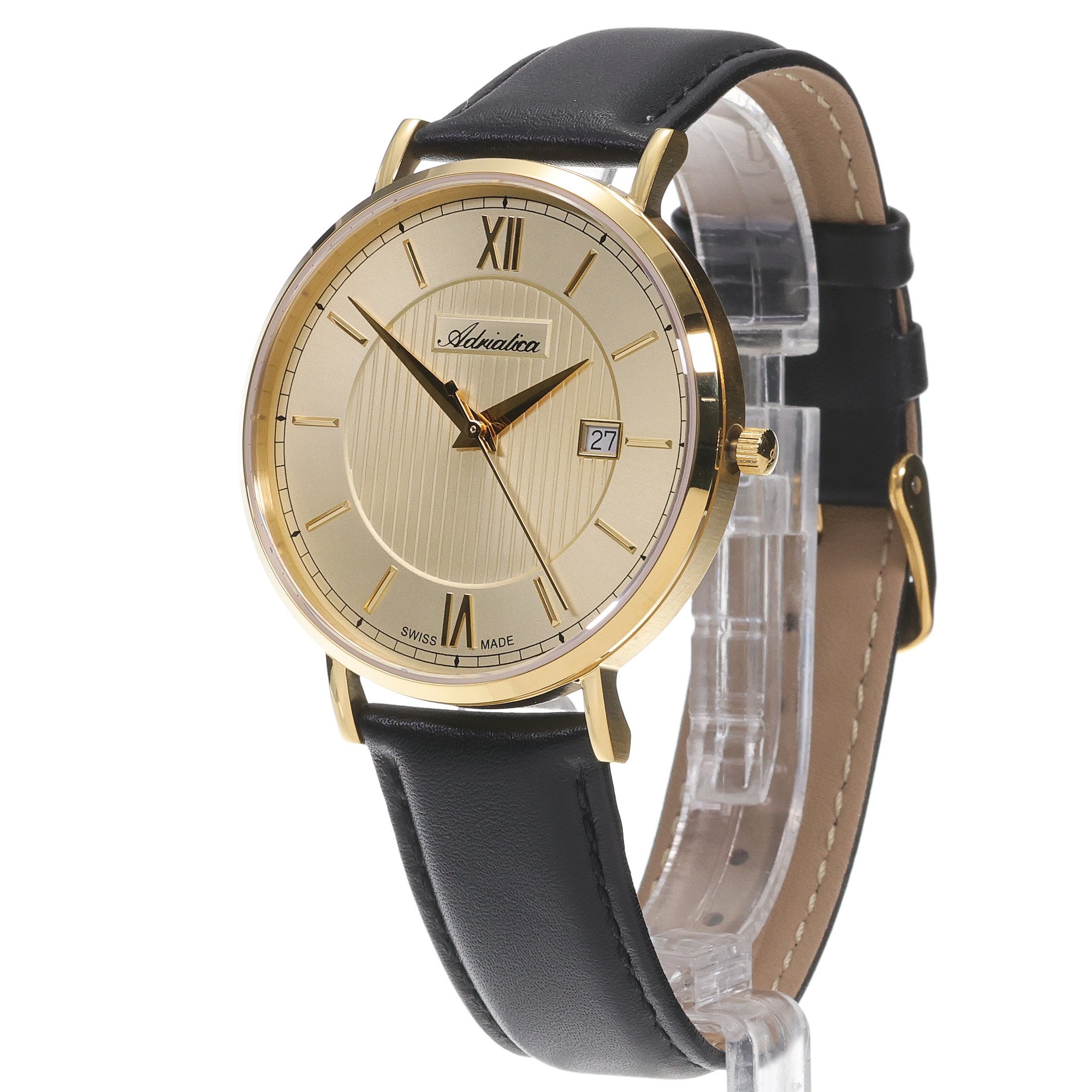 Adriatica A12941261Q Classic zegarek klasyczny Pasek - miniatura 2