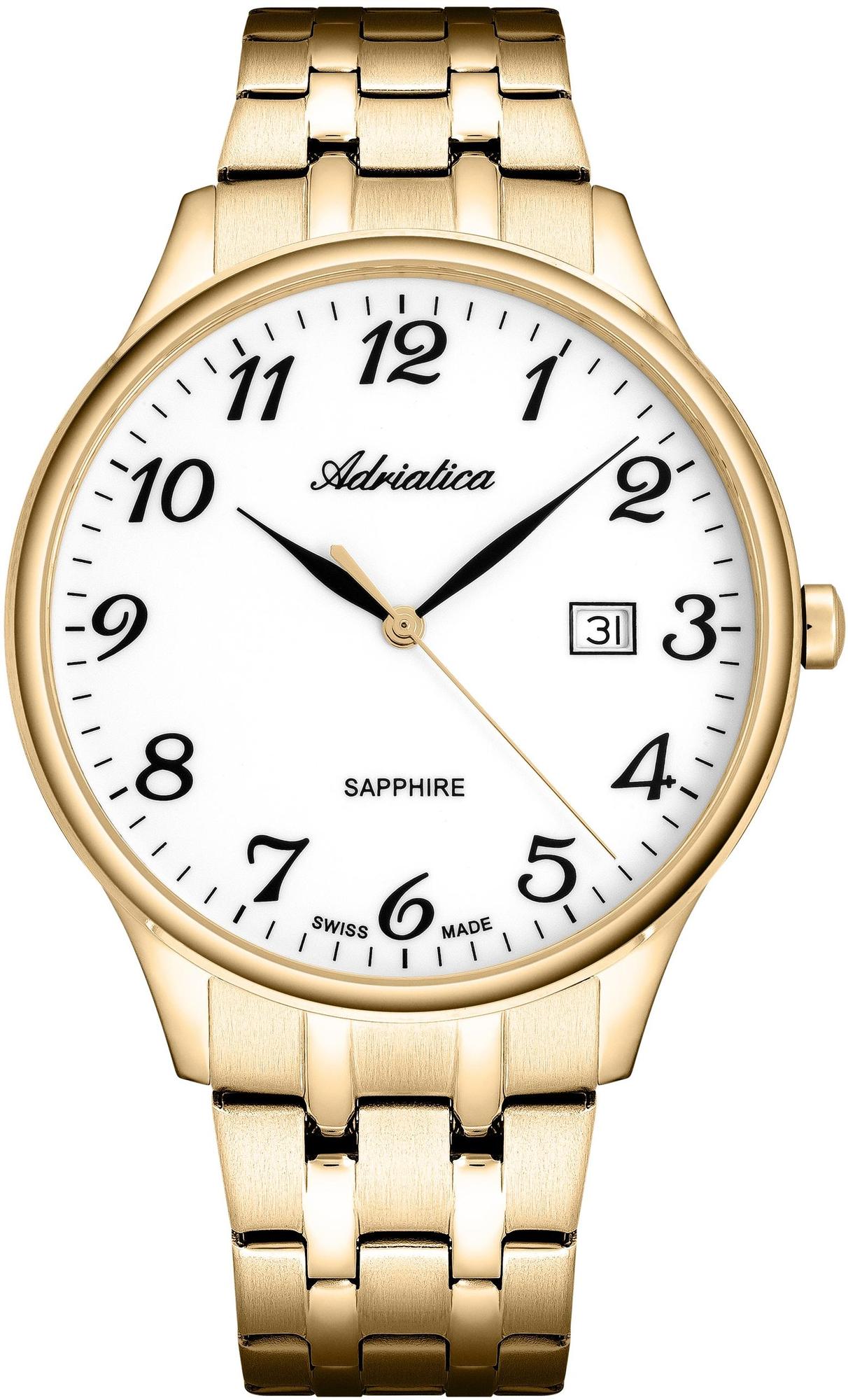 Adriatica A13001123Q Męskie Stainless Steel 41mm - miniatura 1