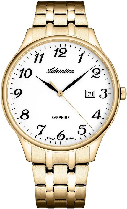 Adriatica A13001123Q Męskie Stainless Steel 41mm - zdjęcie 1