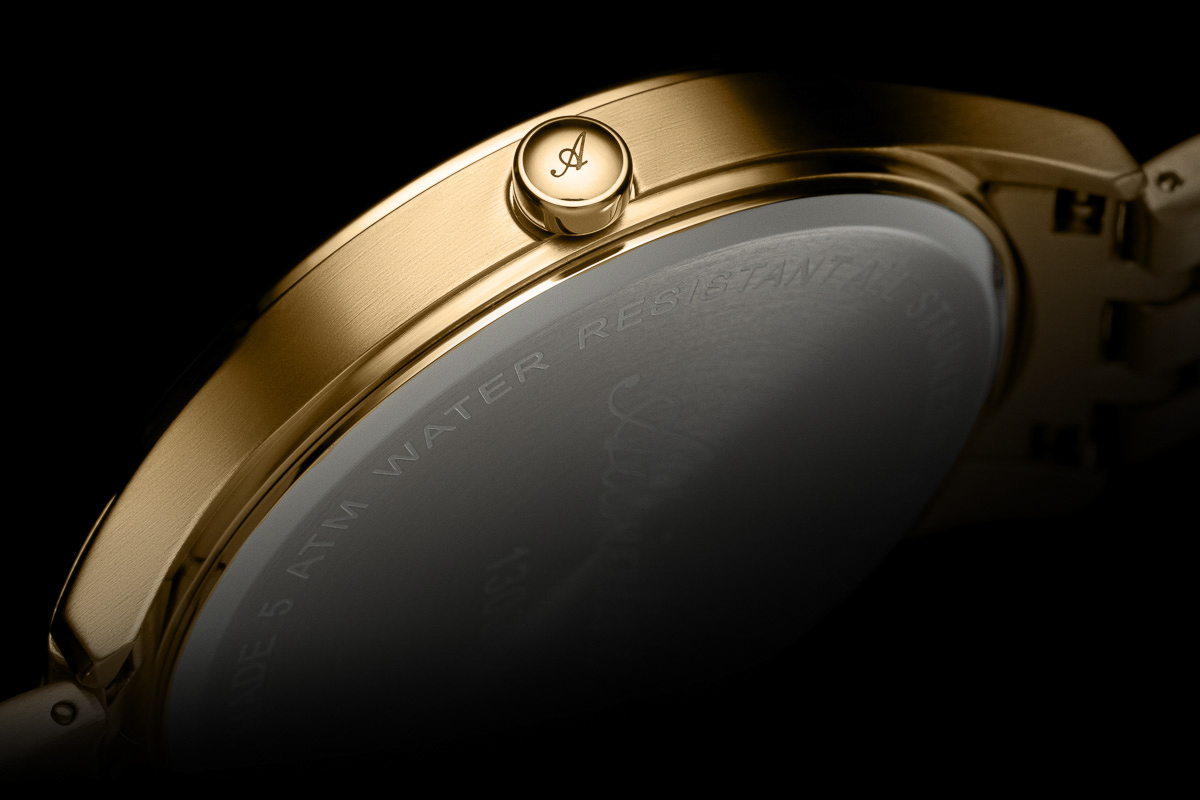 Adriatica A13001123Q Stainless Steel 41mm Męskie klasyczny zegarek złoty - miniatura 11