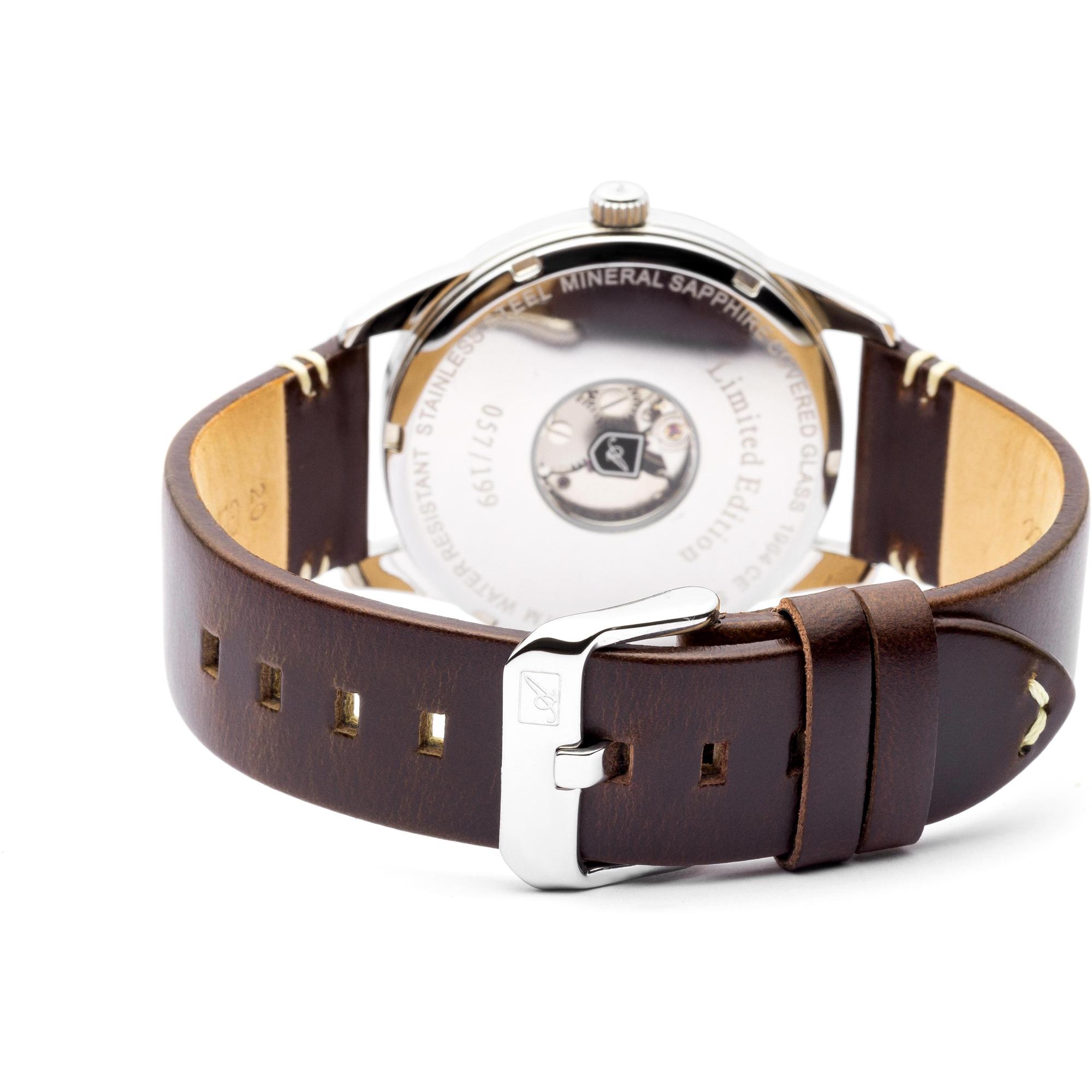 Adriatica A19645253MLE Pasek Worldchampion Limited Edition zegarek męski klasyczny szafirowe