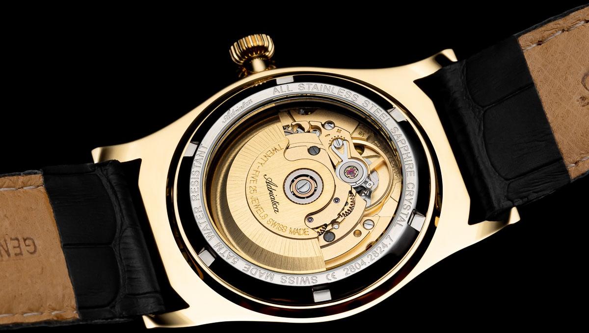 Adriatica A28041213A Automatic Automatic zegarek męski klasyczny szafirowe - miniatura 8
