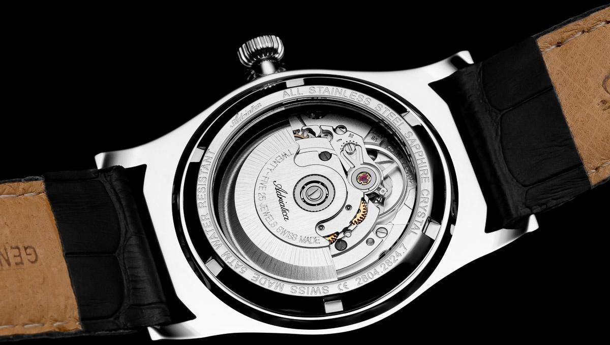 Adriatica A28045215A Automatic Automatic klasyczny zegarek srebrny - miniatura 10