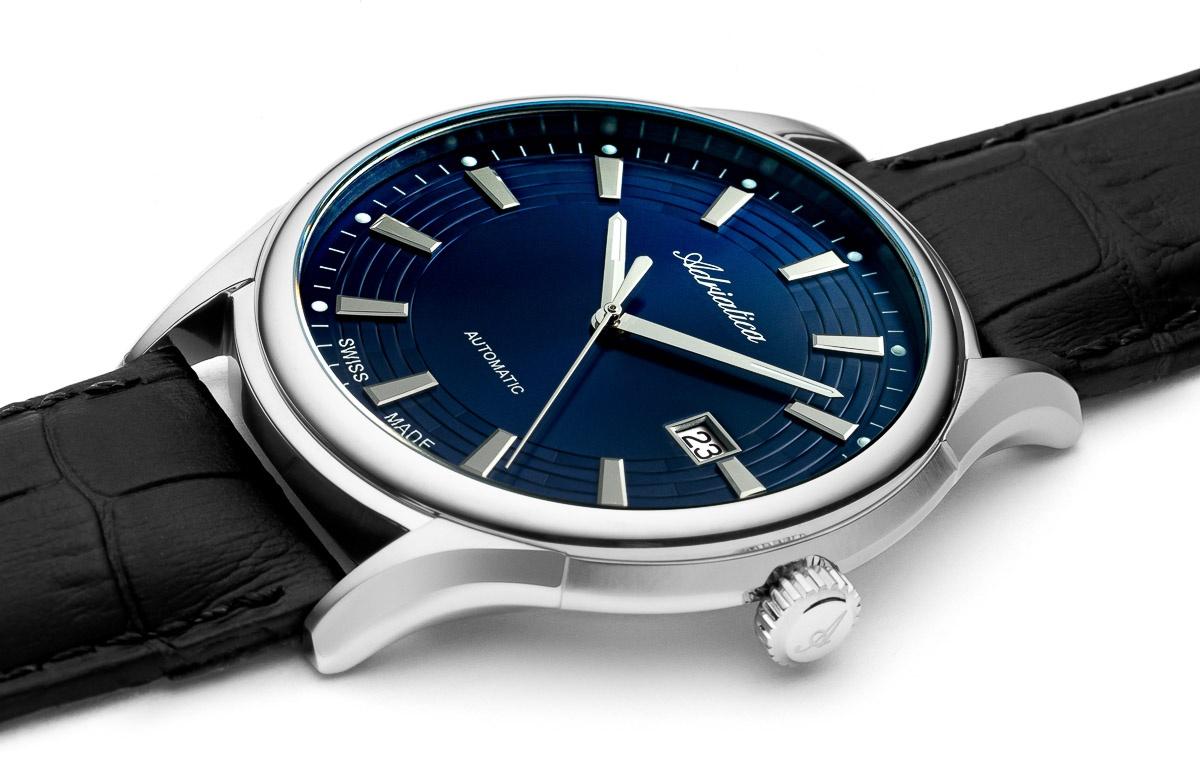 Adriatica A28045215A zegarek męski Automatic srebrny - miniatura 5