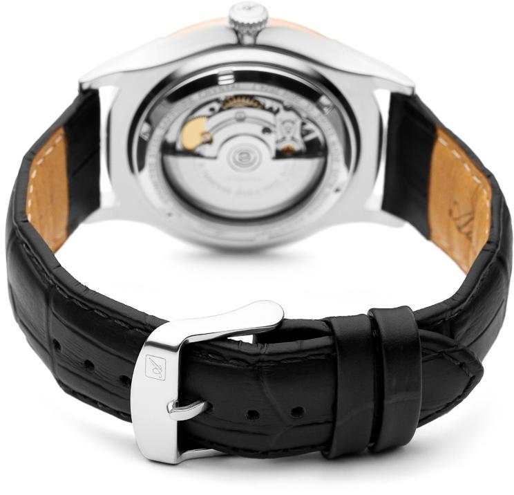Adriatica A280452B3A zegarek srebrny klasyczny Automatic pasek - miniatura 5