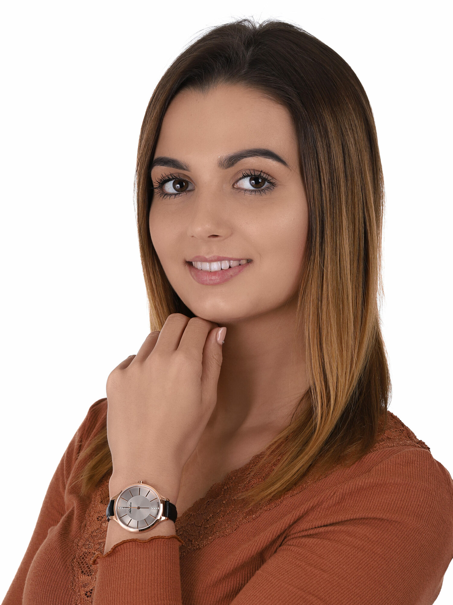 Adriatica A3433.9G17Q Pasek Classic zegarek damski klasyczny mineralne