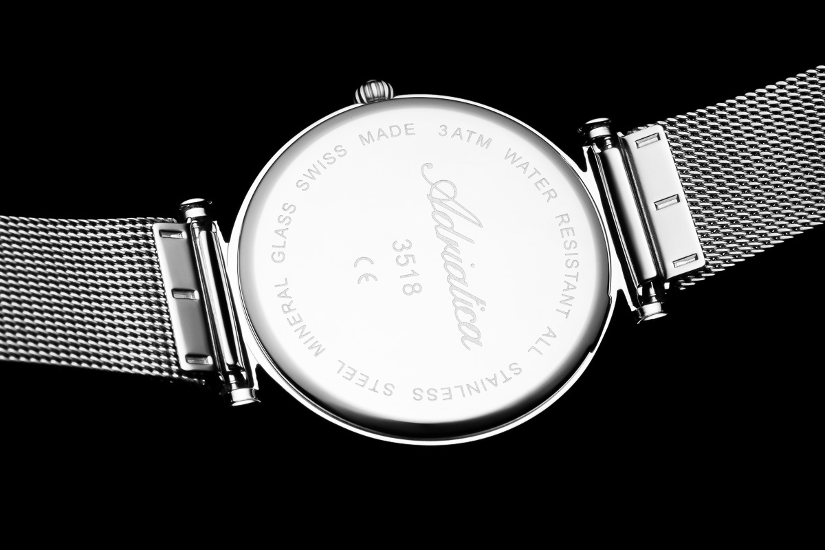 Adriatica A35185195Q Fashion Bransoleta klasyczny zegarek srebrny - miniatura 9