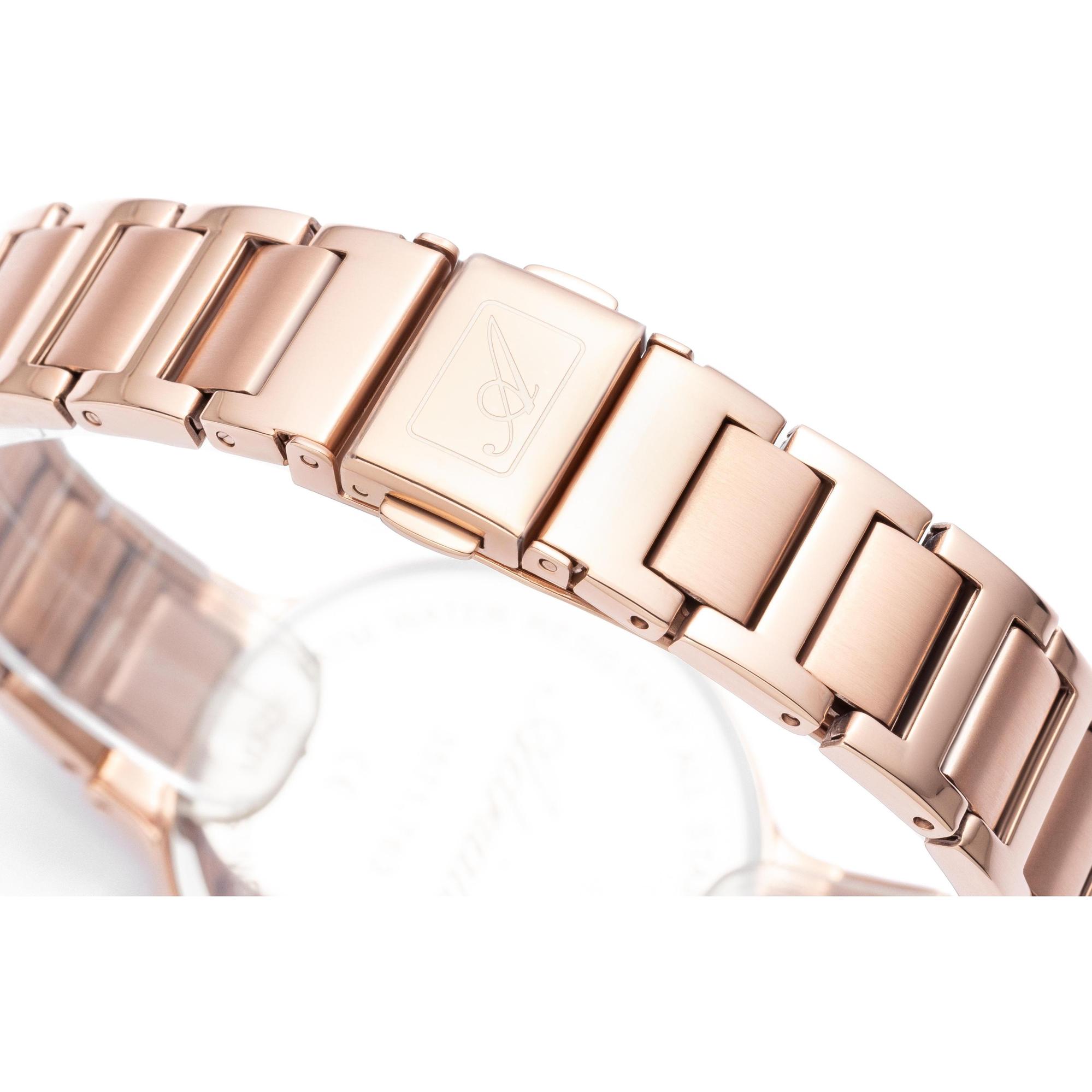 Adriatica A35719167Q zegarek różowe złoto klasyczny Bransoleta bransoleta