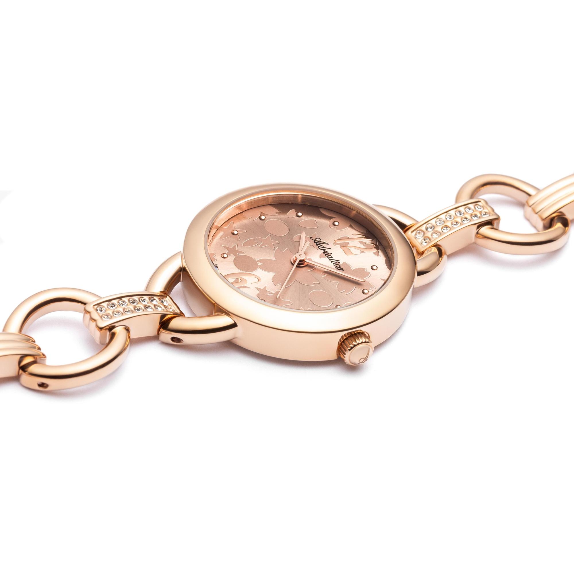 Adriatica A3622917RQZ zegarek różowe złoto elegancki Bransoleta bransoleta - miniatura 5