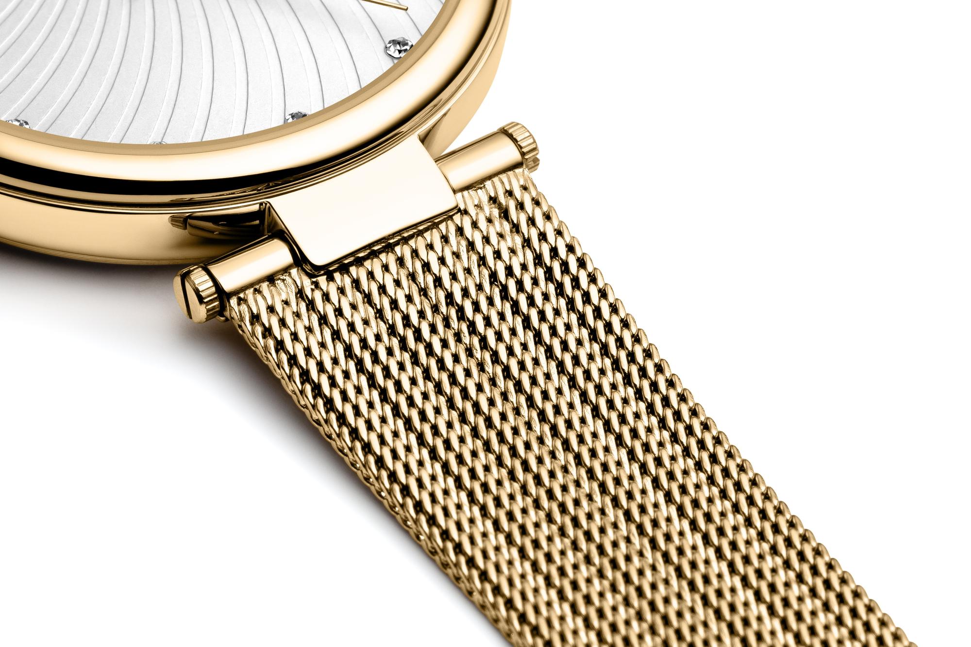 Adriatica A36891143Q zegarek złoty elegancki Bransoleta bransoleta