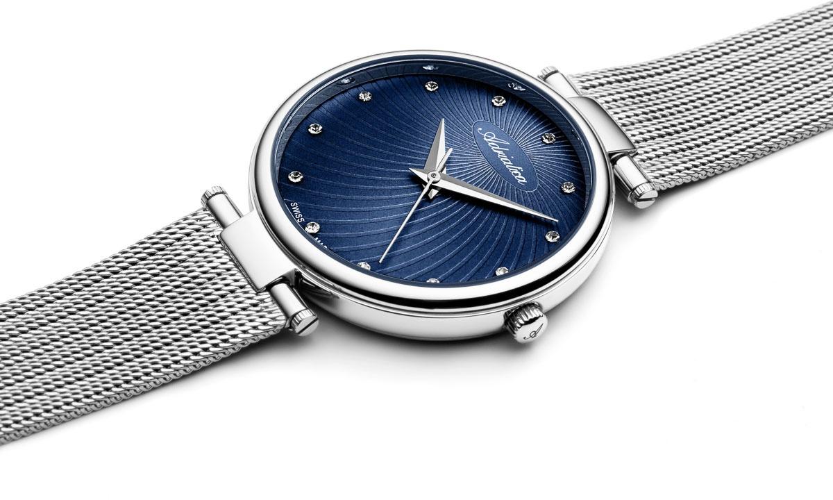 Adriatica A36895145Q Bransoleta elegancki zegarek srebrny