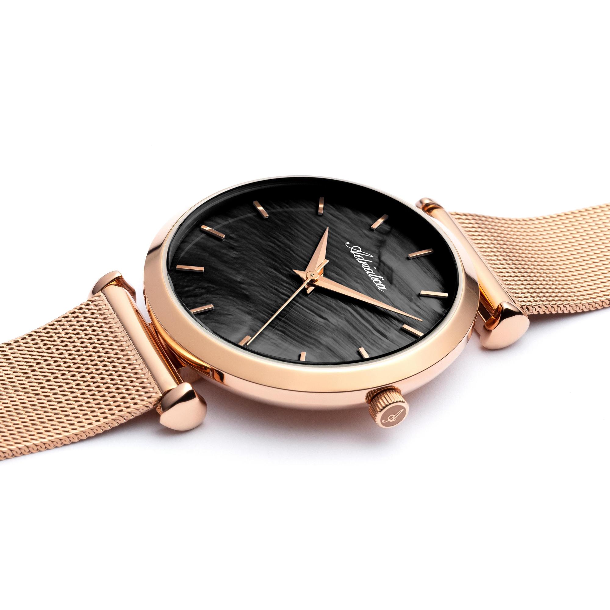 Adriatica A3713911MQ zegarek różowe złoto elegancki Bransoleta bransoleta - miniatura 5
