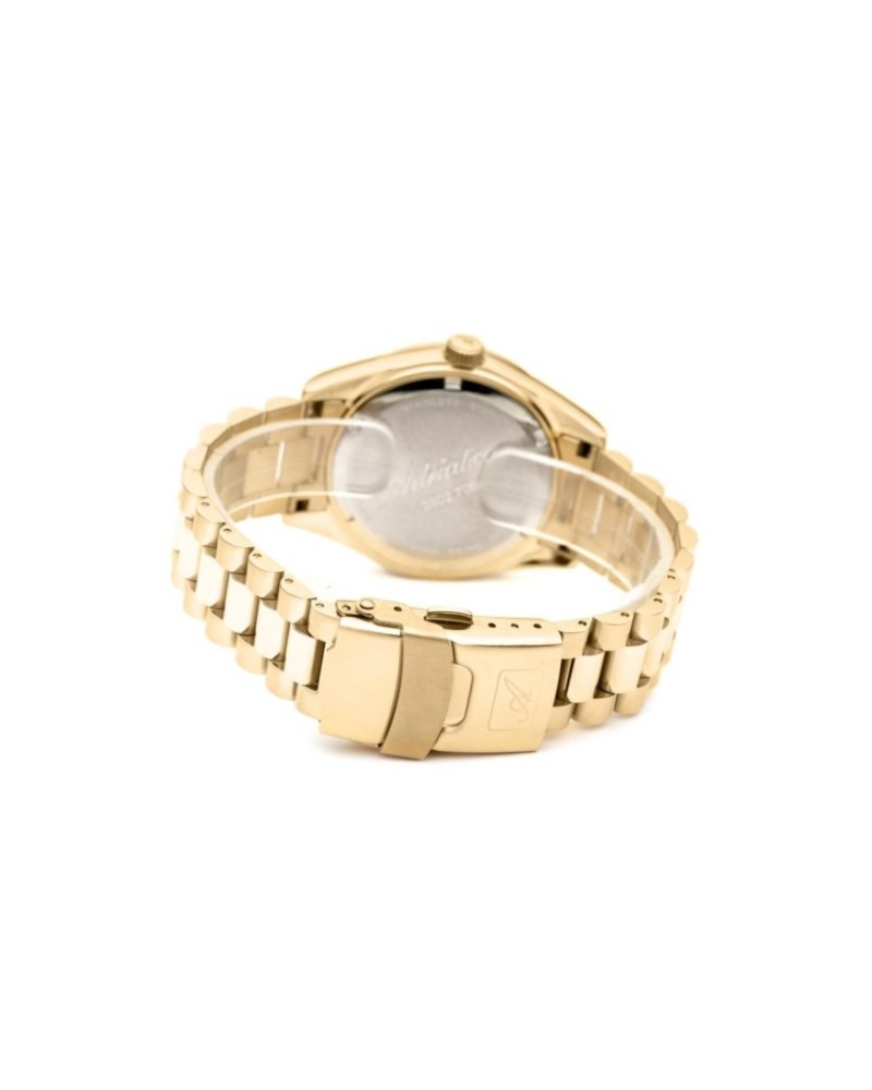 Adriatica A38021116AD zegarek złoty klasyczny Automatic bransoleta