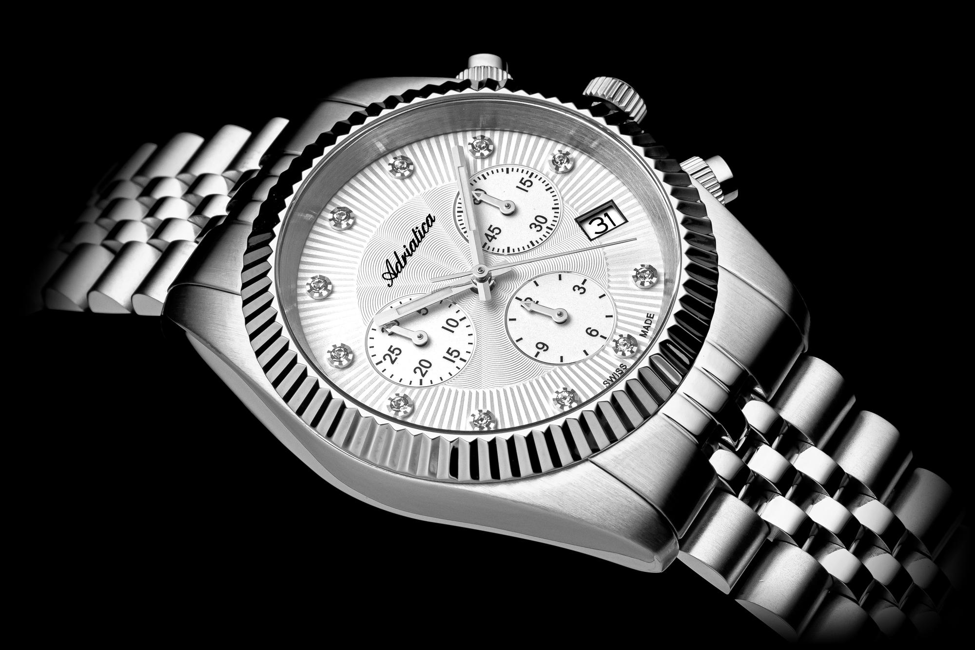 Adriatica A38095143CH Damskie zegarek damski elegancki szafirowe