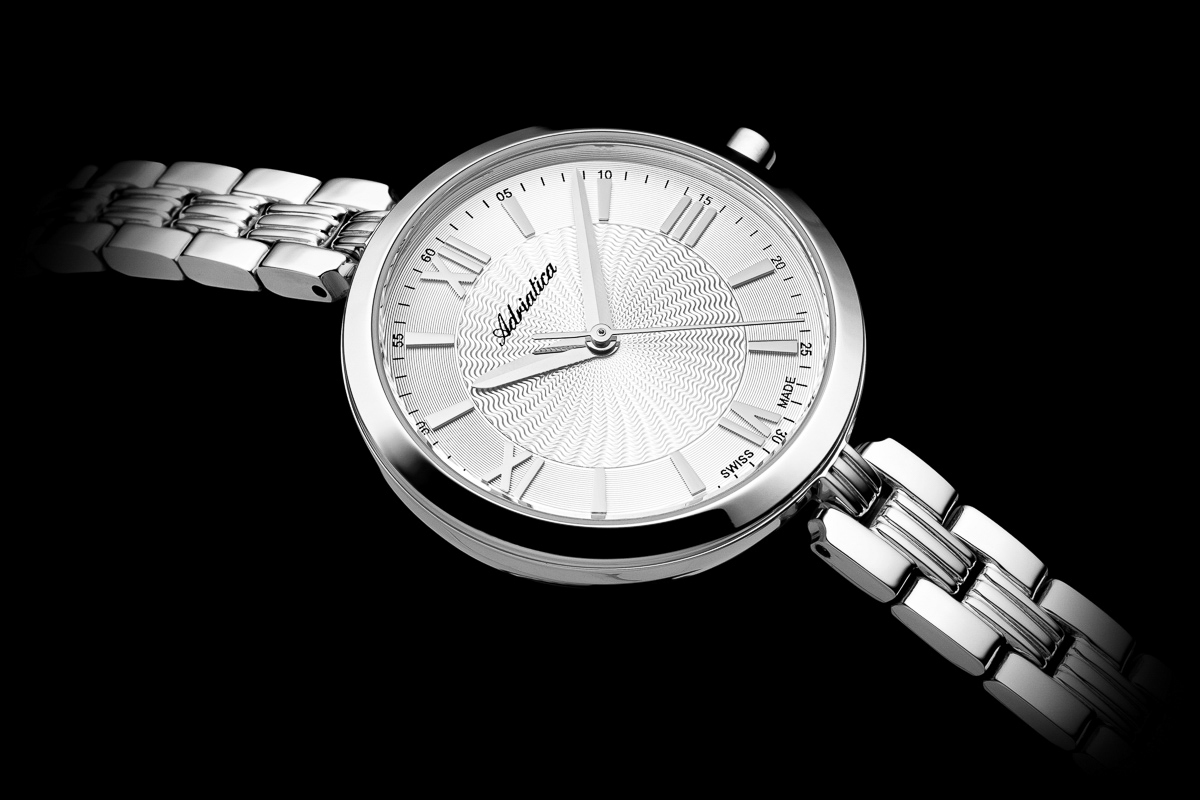 Adriatica A38285163Q Classic Bransoleta klasyczny zegarek srebrny