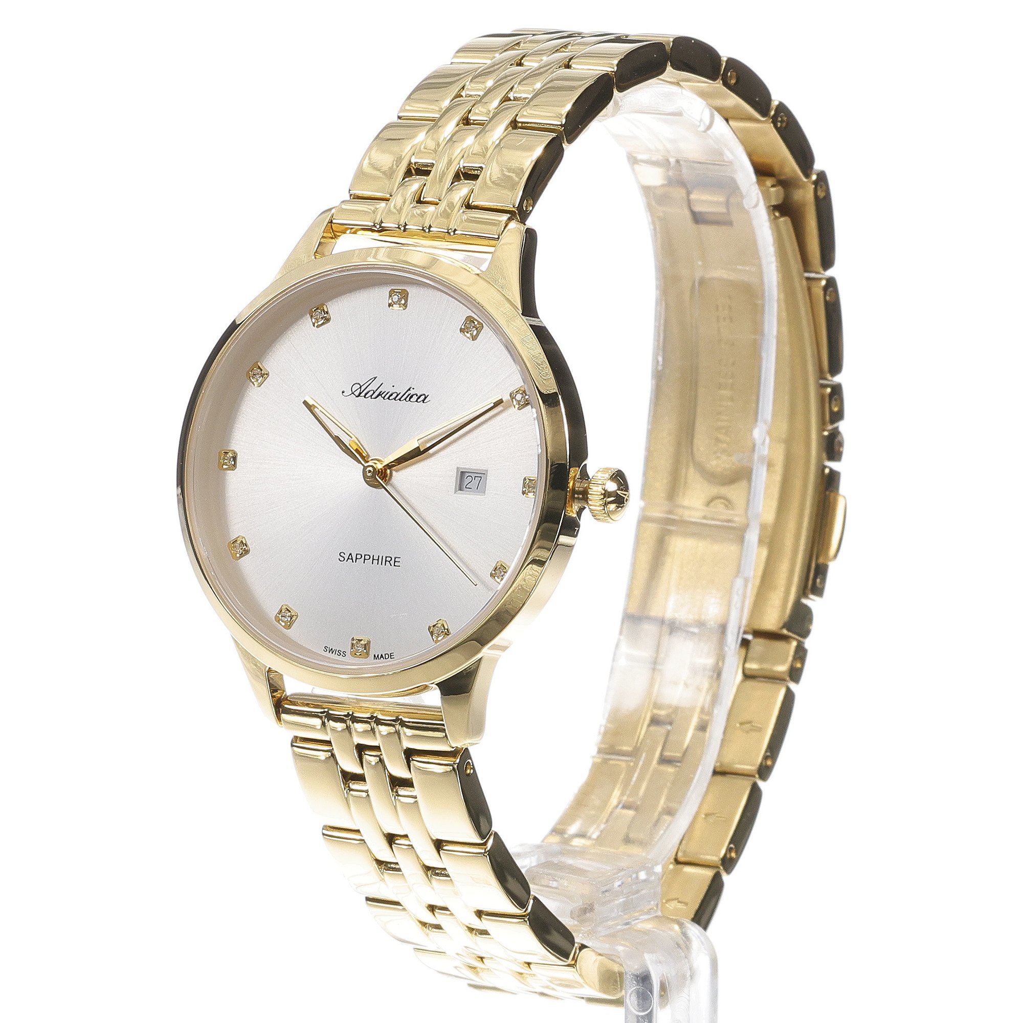 Adriatica A38311143Q Damskie elegancki zegarek złoty - miniatura 11