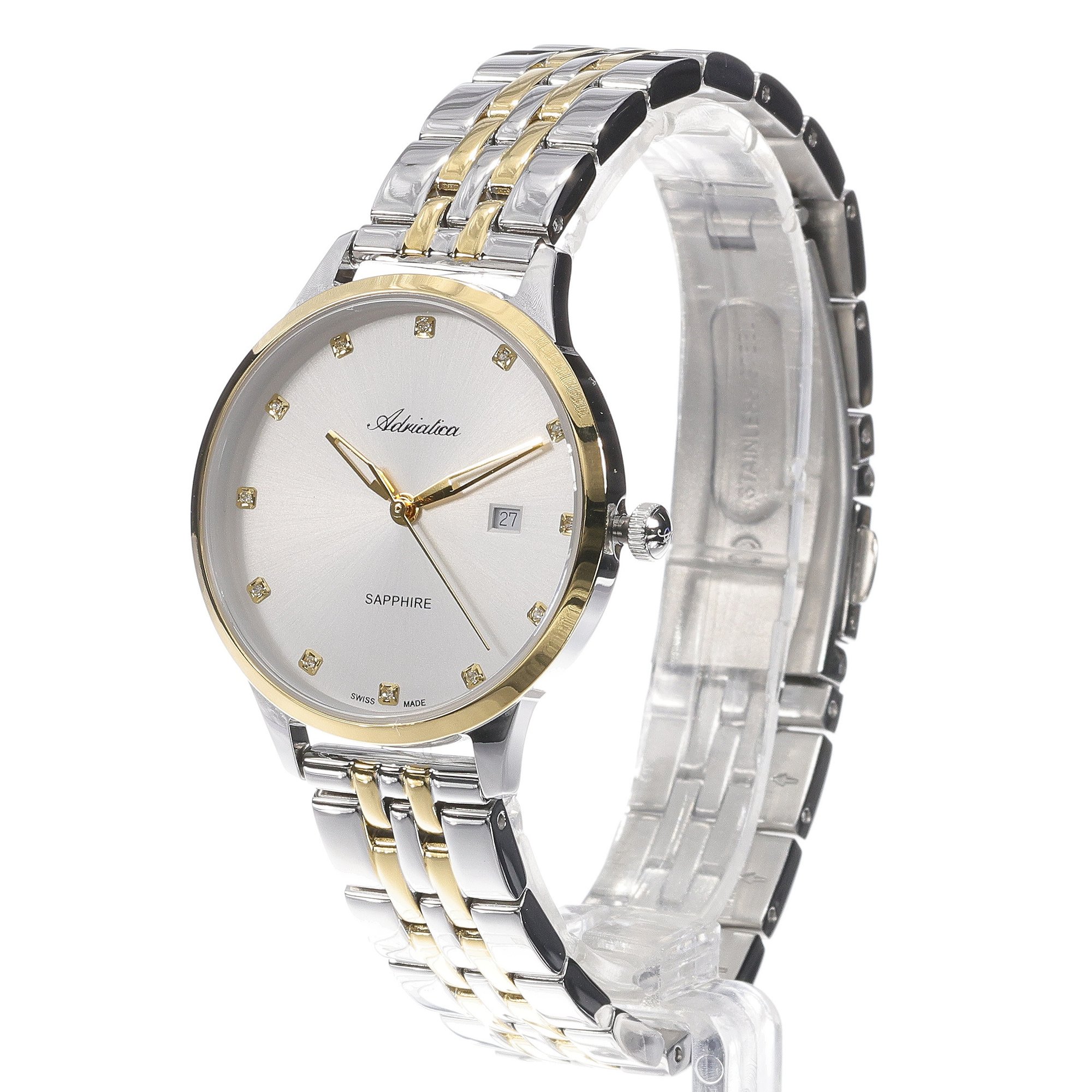 Adriatica A38312143Q Damskie elegancki zegarek srebrny - miniatura 11