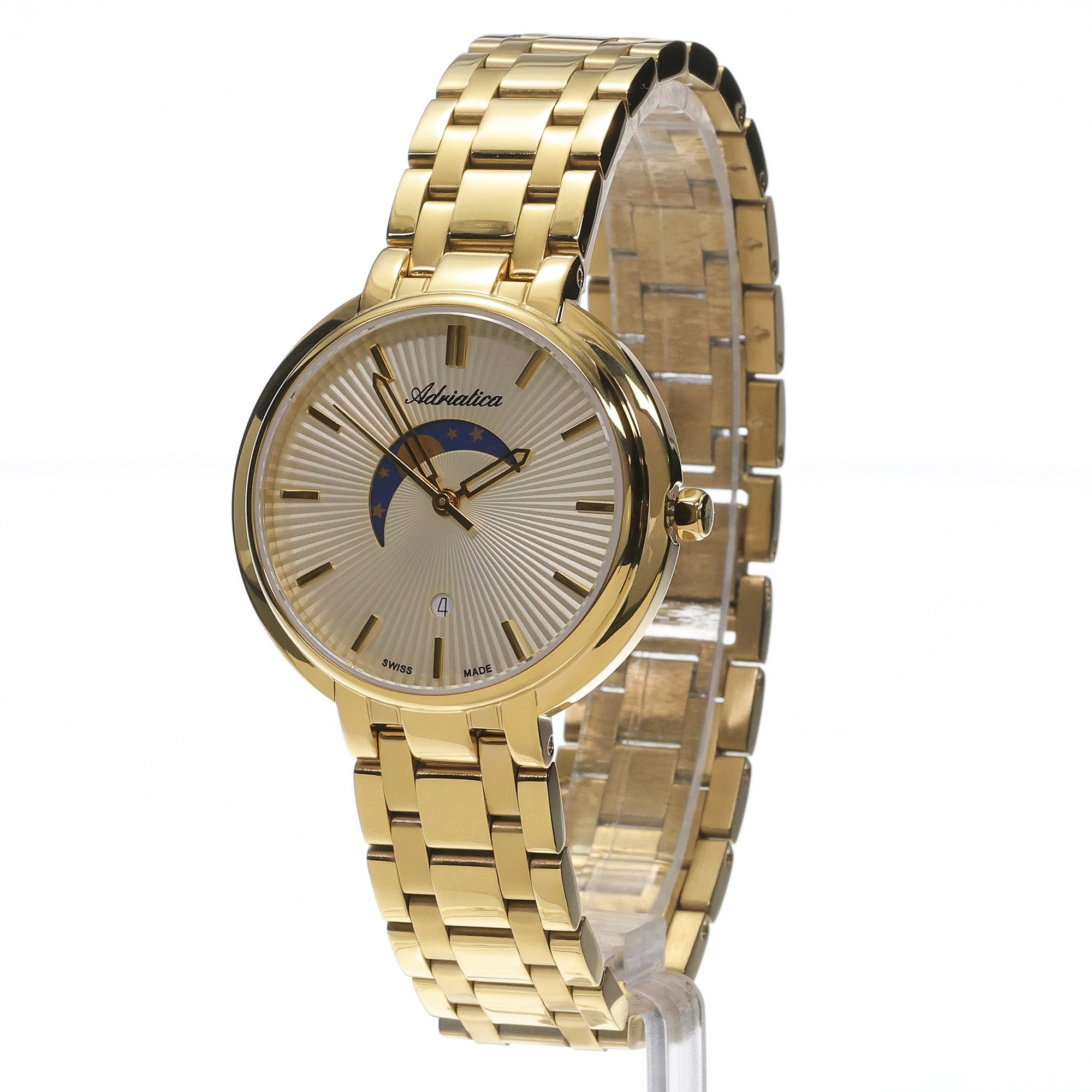Adriatica A38351111Q Elegance Ladies Moonphase zegarek klasyczny Damskie - miniatura 2