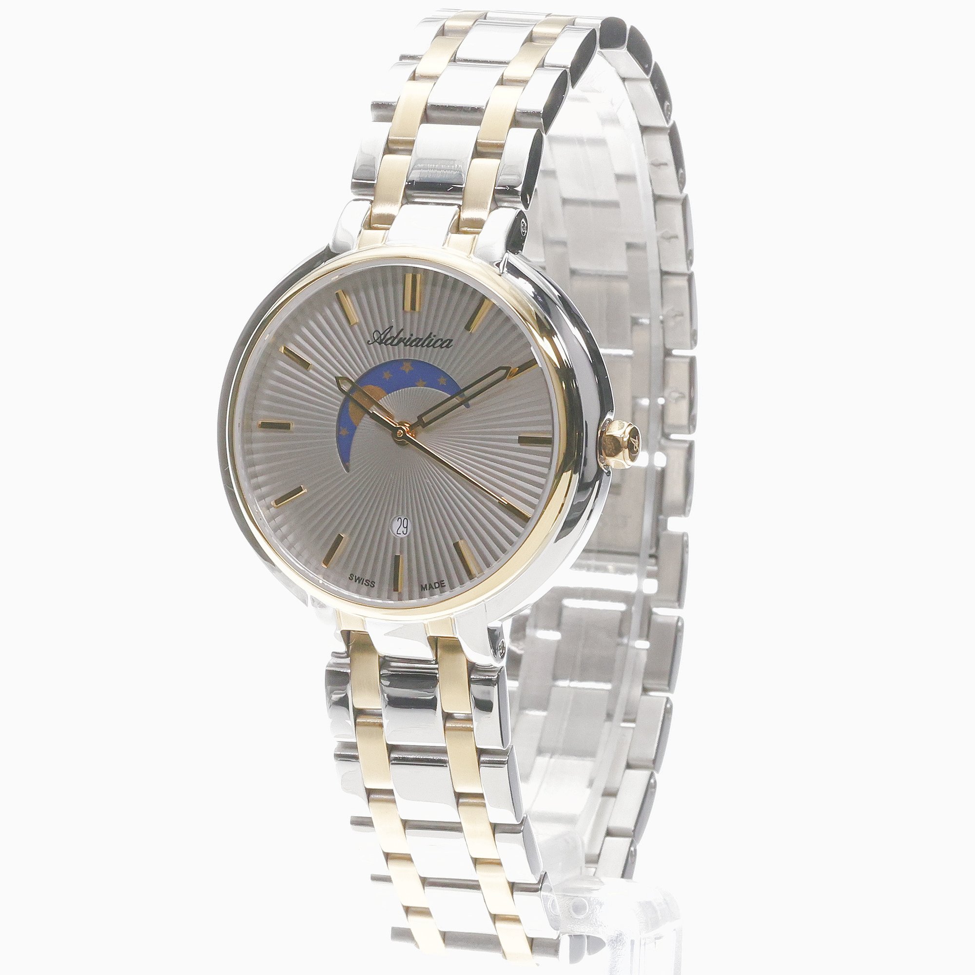 Adriatica A38352117Q Elegance Ladies Moonphase zegarek klasyczny Damskie