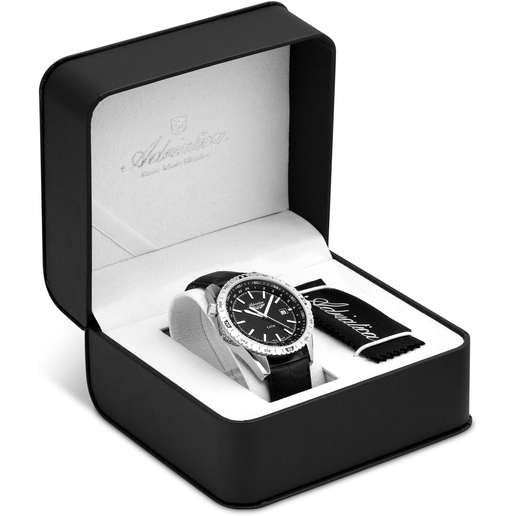 Adriatica A81725214Q męski zegarek Pasek pasek - miniatura 9