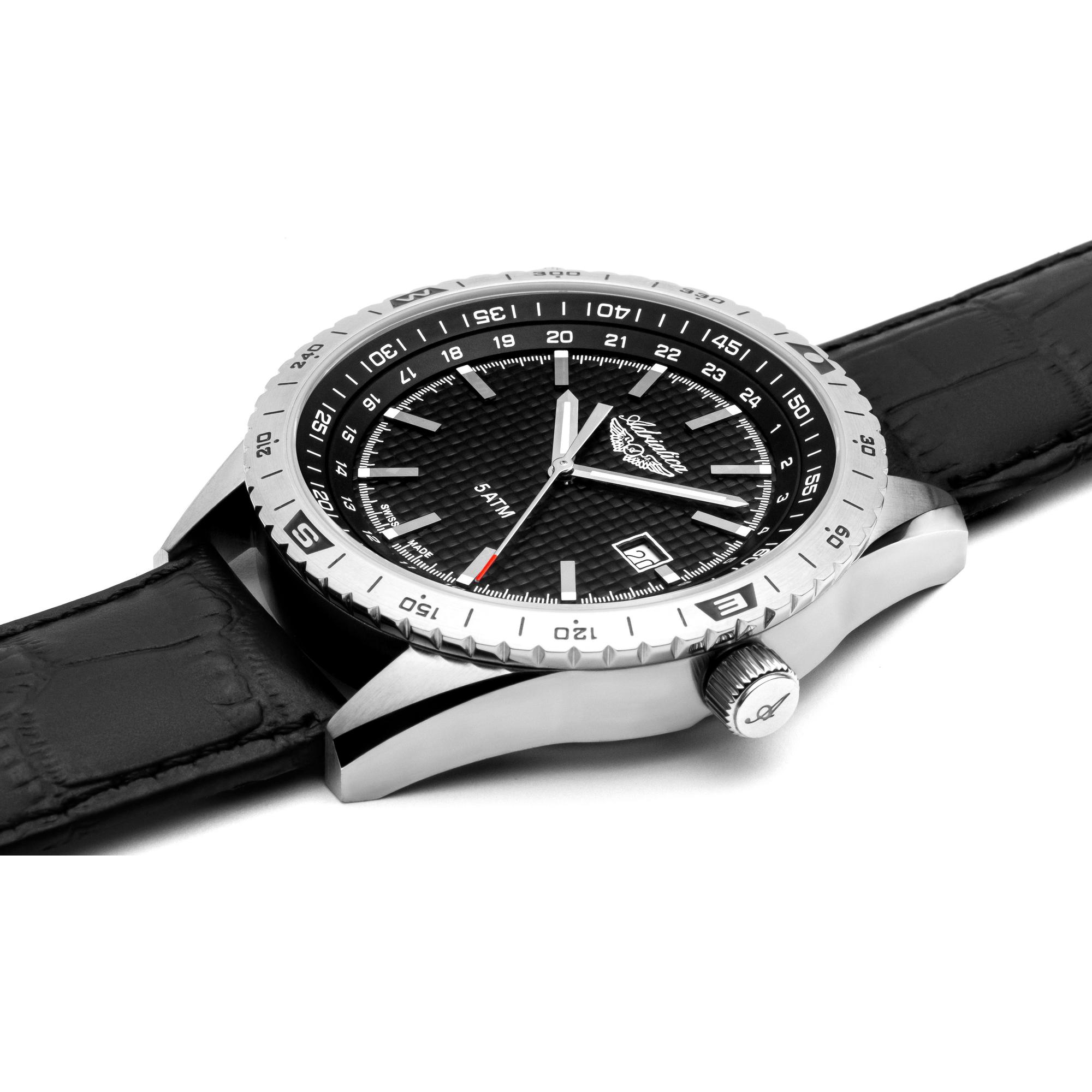 Adriatica A81725214Q zegarek męski Pasek - miniatura 3