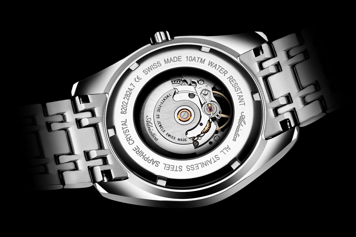 Adriatica A82025115A zegarek srebrny klasyczny Automatic bransoleta - miniatura 4