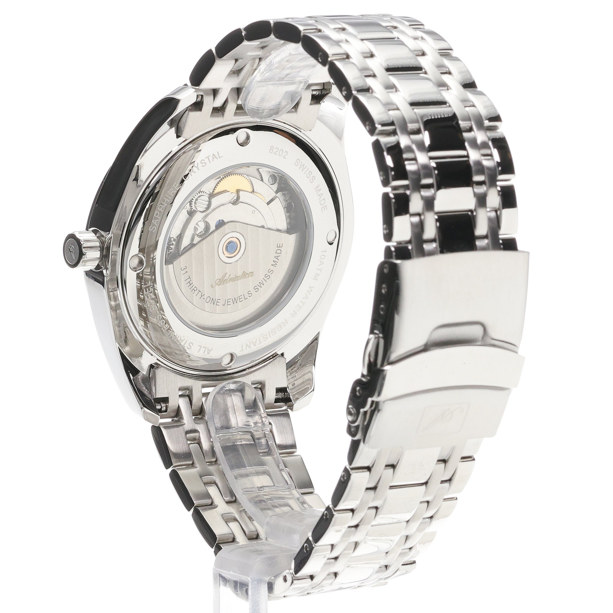 Adriatica A82025115SA męski zegarek Automatic bransoleta - miniatura 4