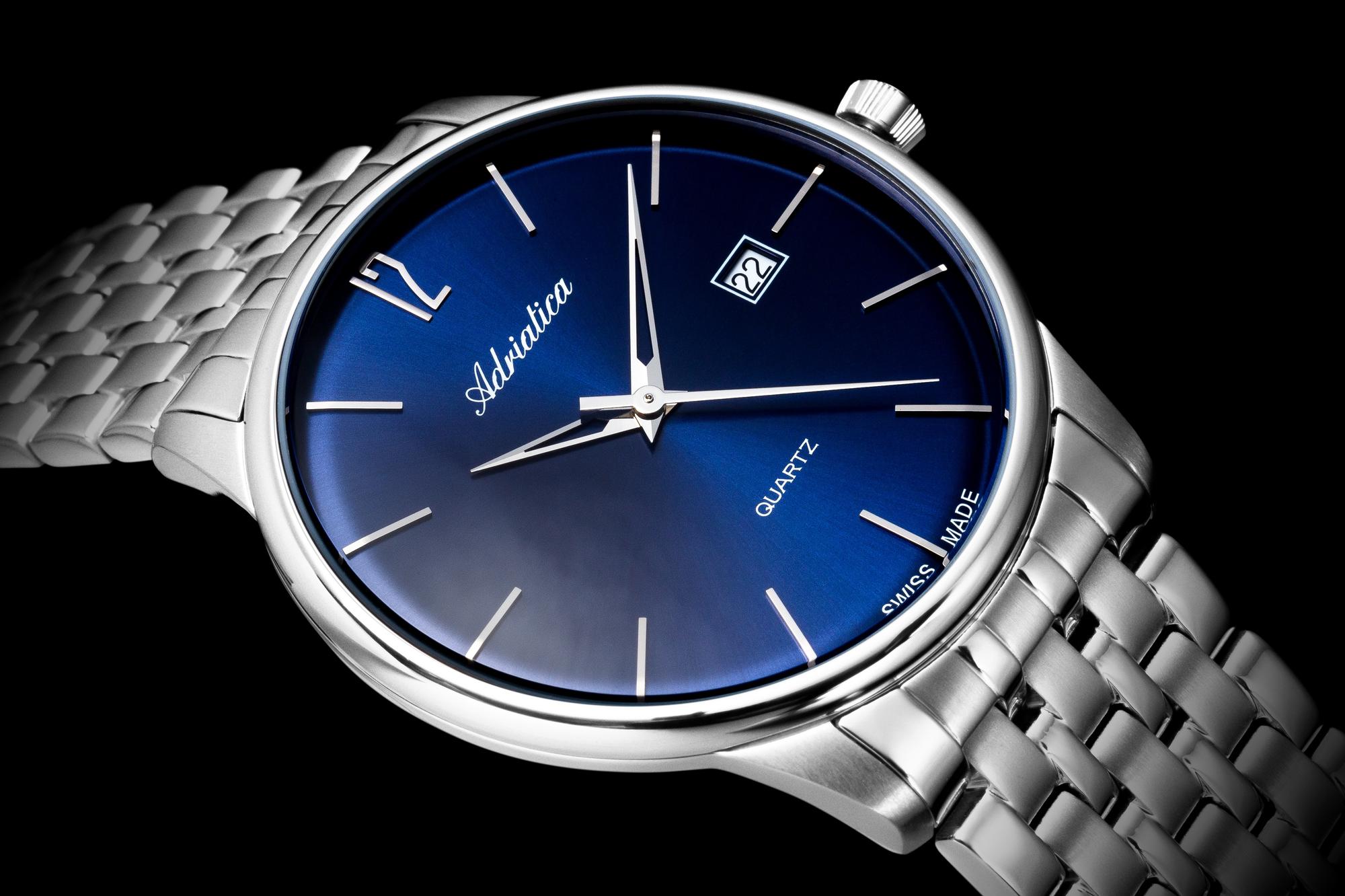 Adriatica A82545155Q zegarek SWISS MADE - szwajcarskie Bransoleta - miniatura 14