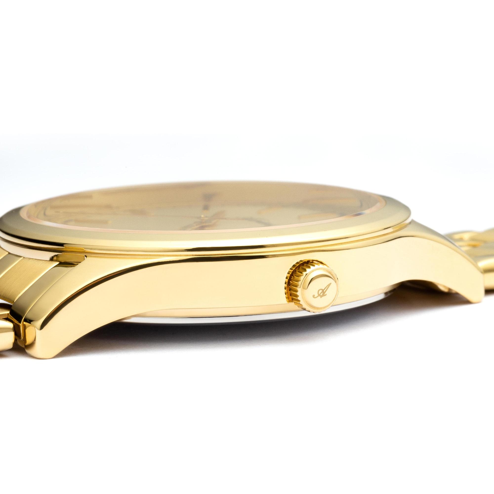 Adriatica A82581111Q zegarek złoty elegancki Bransoleta bransoleta - miniatura 6
