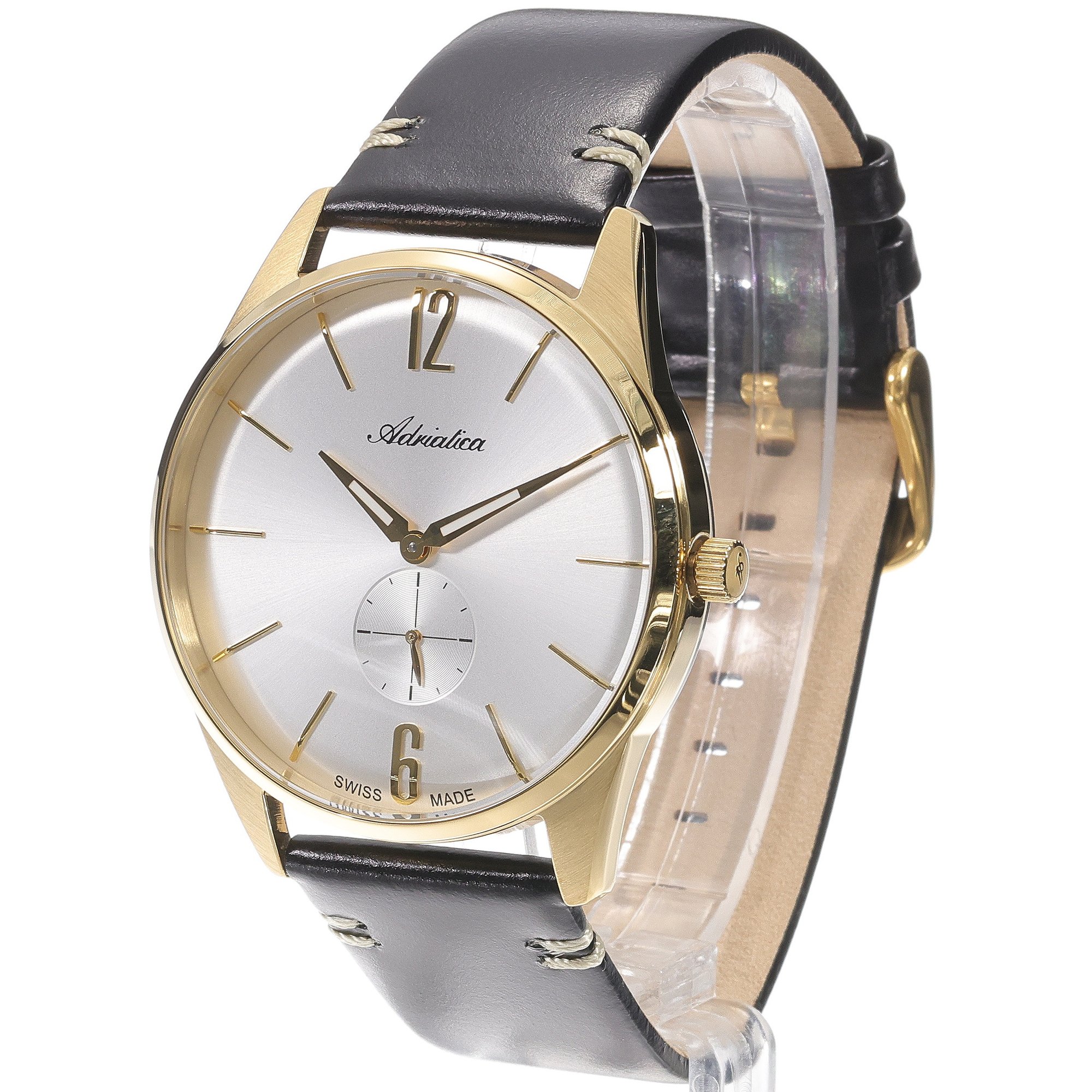 Adriatica A82641253QXL Classic zegarek klasyczny Pasek - miniatura 2